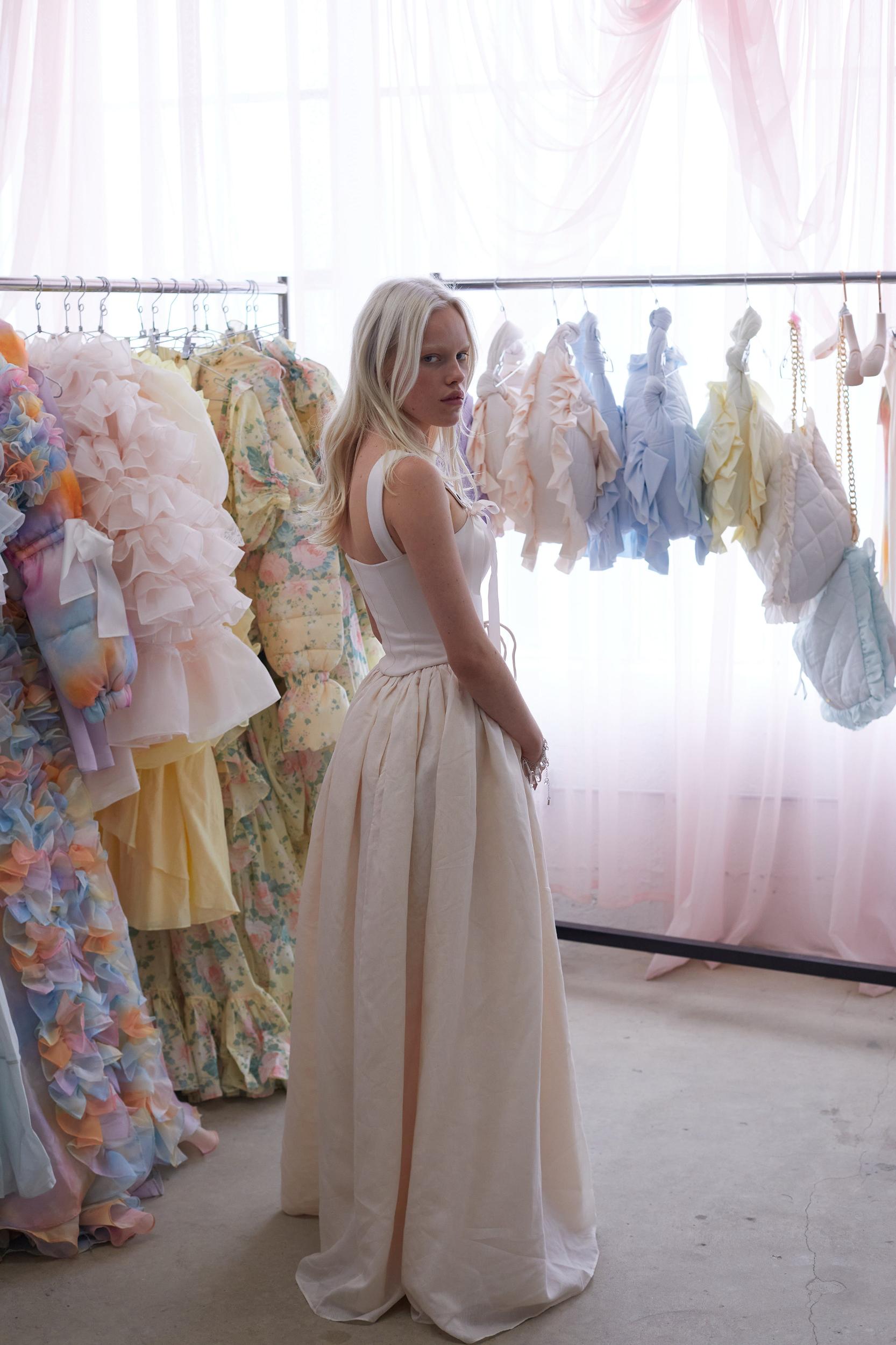 The Strawberry Milk Ballroom Skirt Product Image