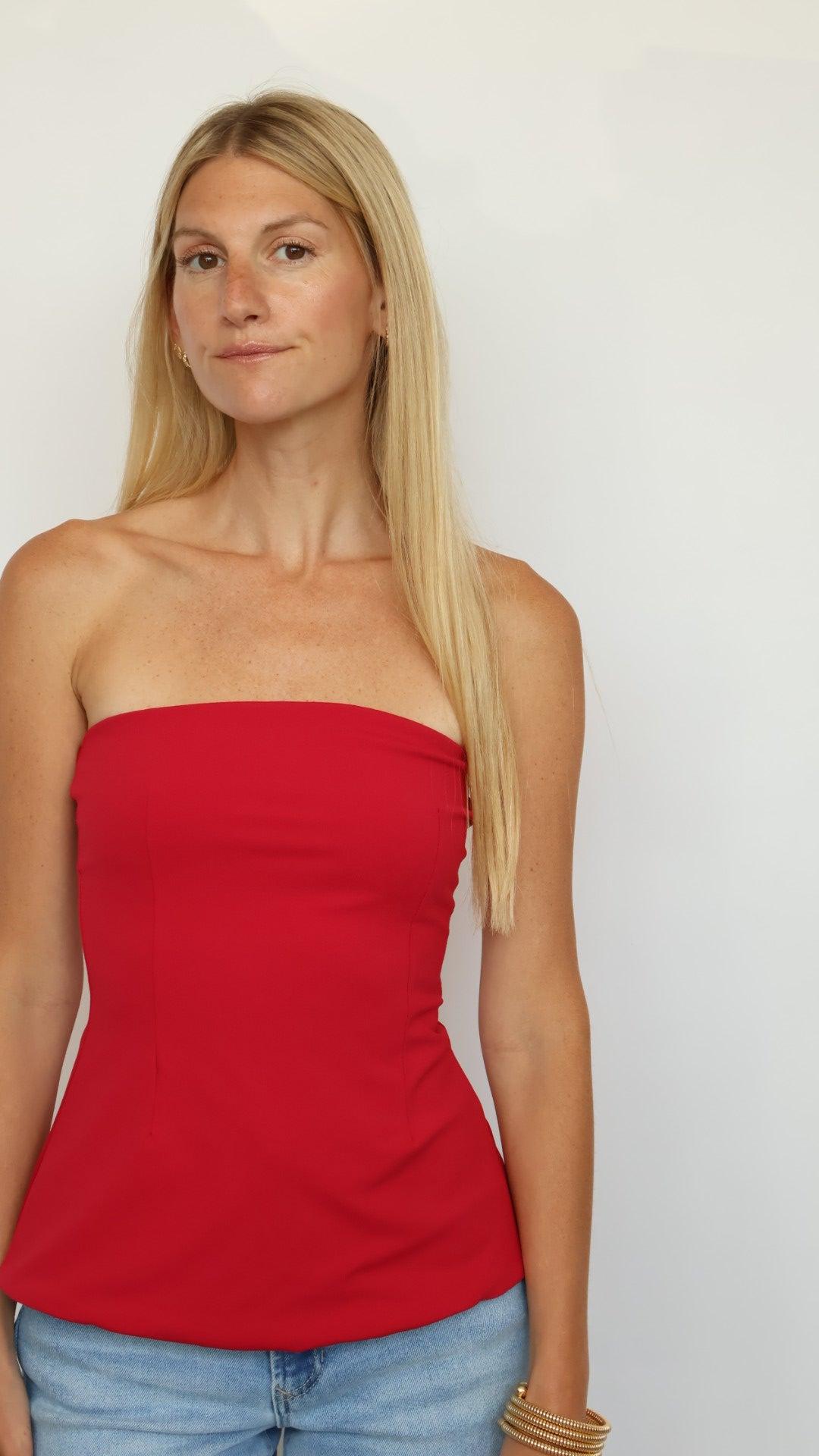 Rae Structured Tube Top Product Image