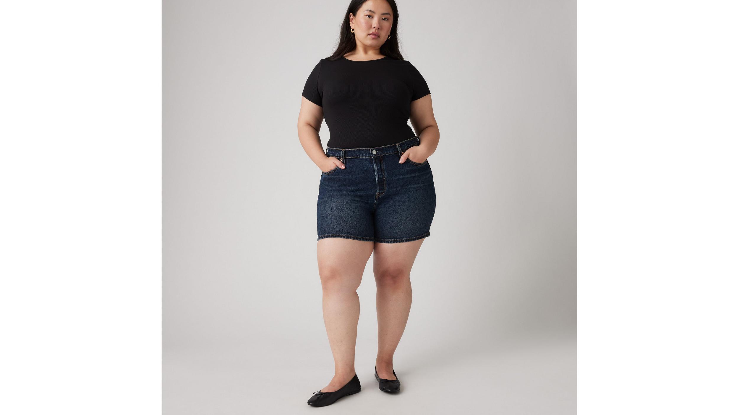 501® Original Fit High Rise Women's Shorts (Plus Size) Product Image