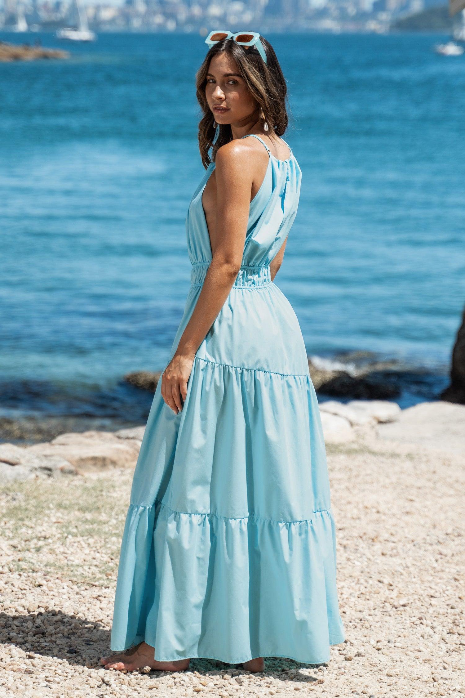 Smocked Cami Maxi Dress Product Image