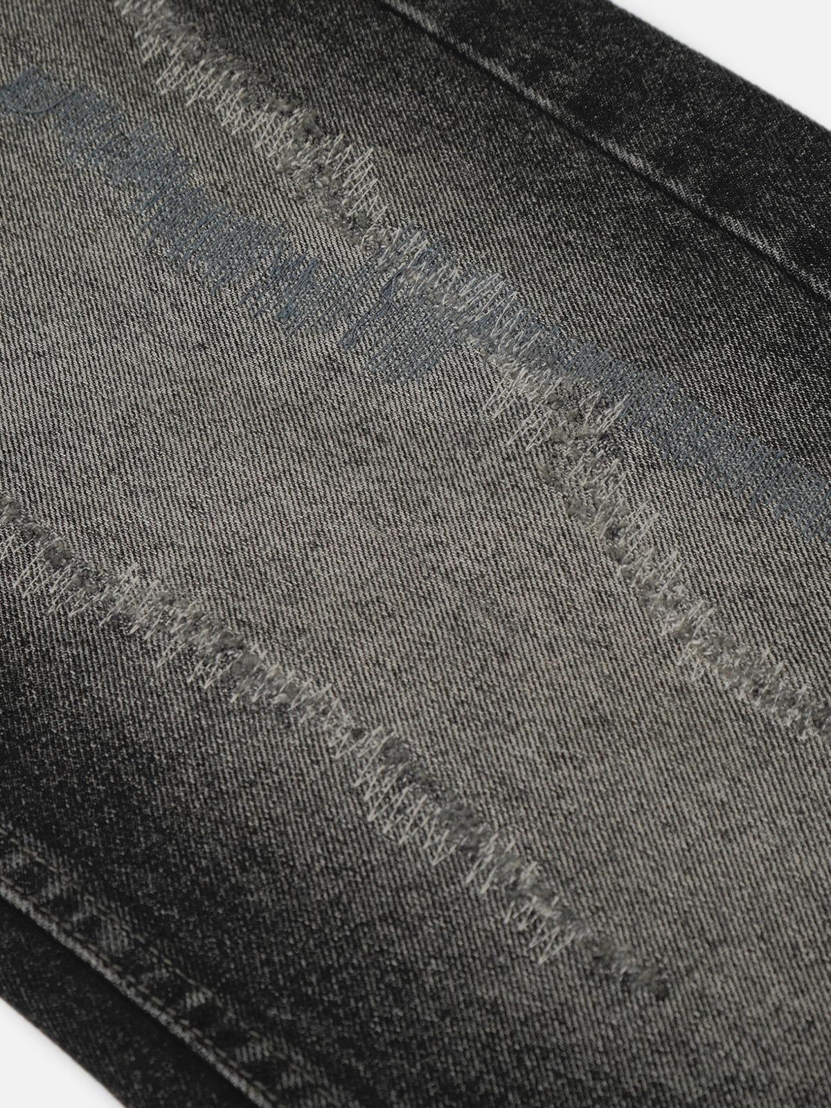 Aelfric Eden Distressed Washed Baggy Jeans Product Image