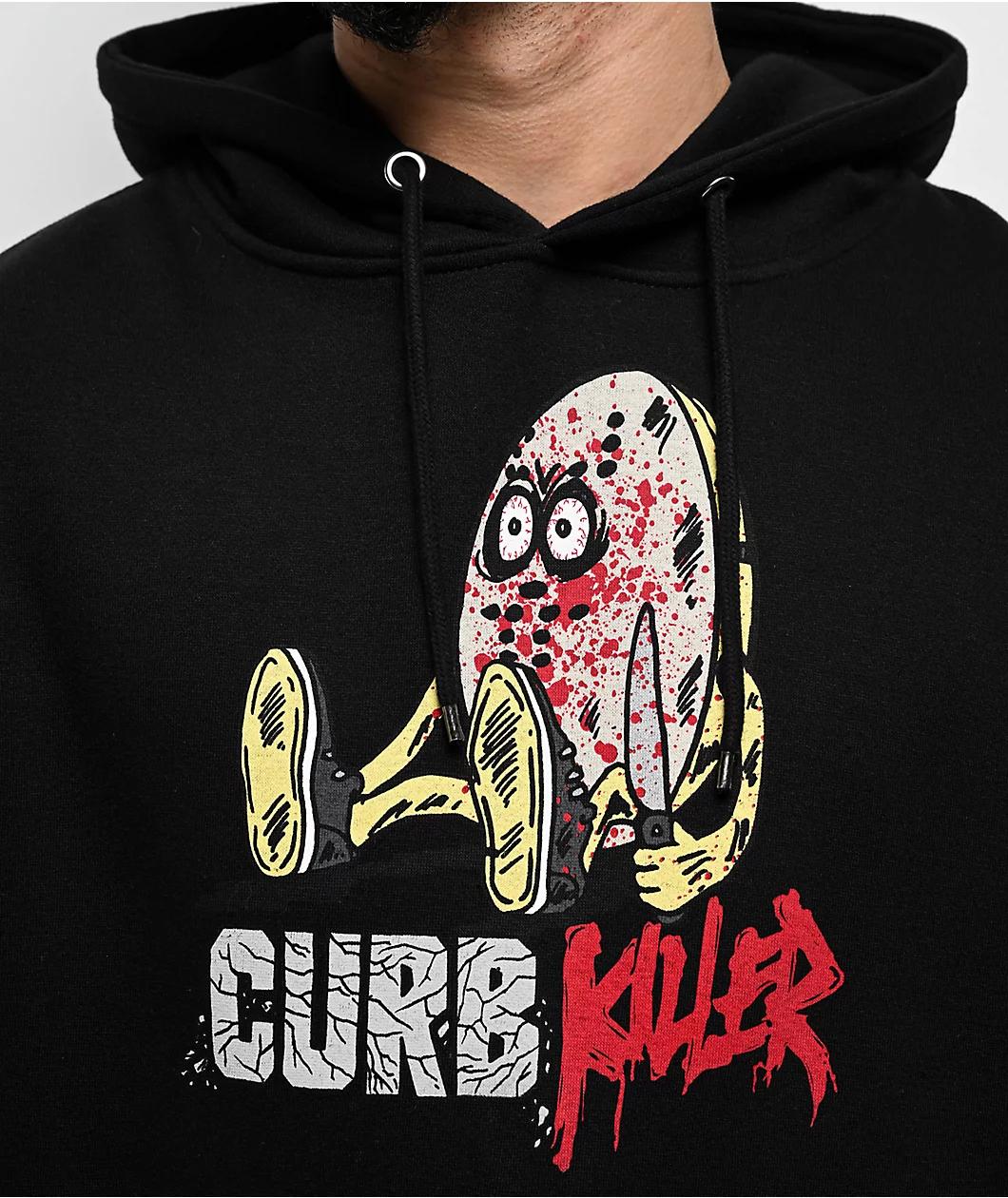 Slappy Curb Killer Black Hoodie Product Image