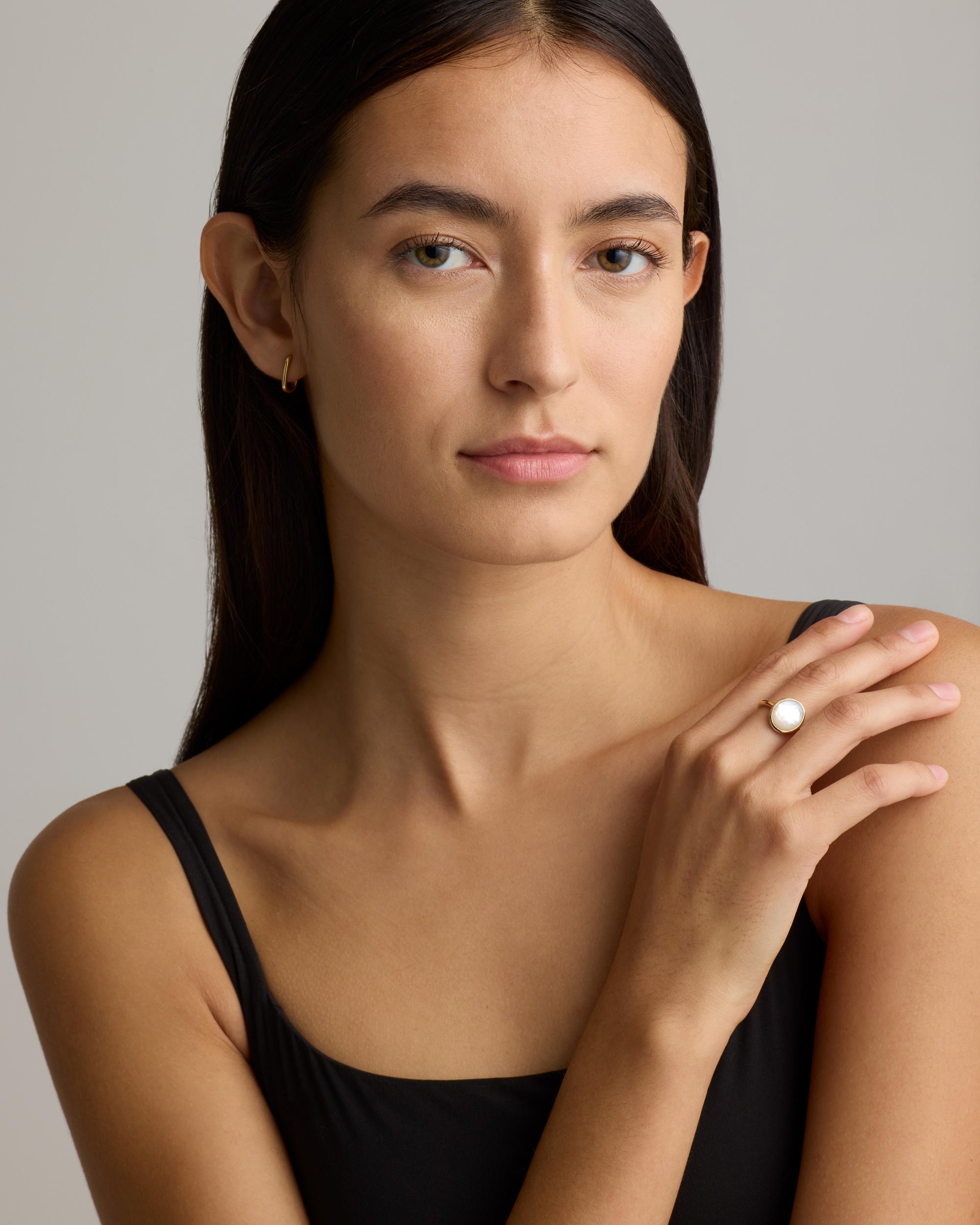 Quince | Women's Mother of Pearl Ring Product Image