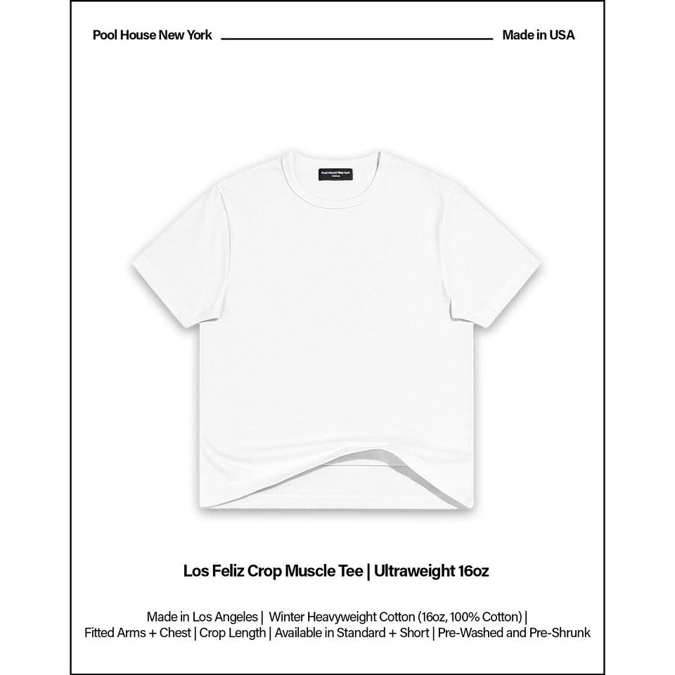 Los Feliz Crop Muscle Tee II | Ultraweight | 16oz Product Image