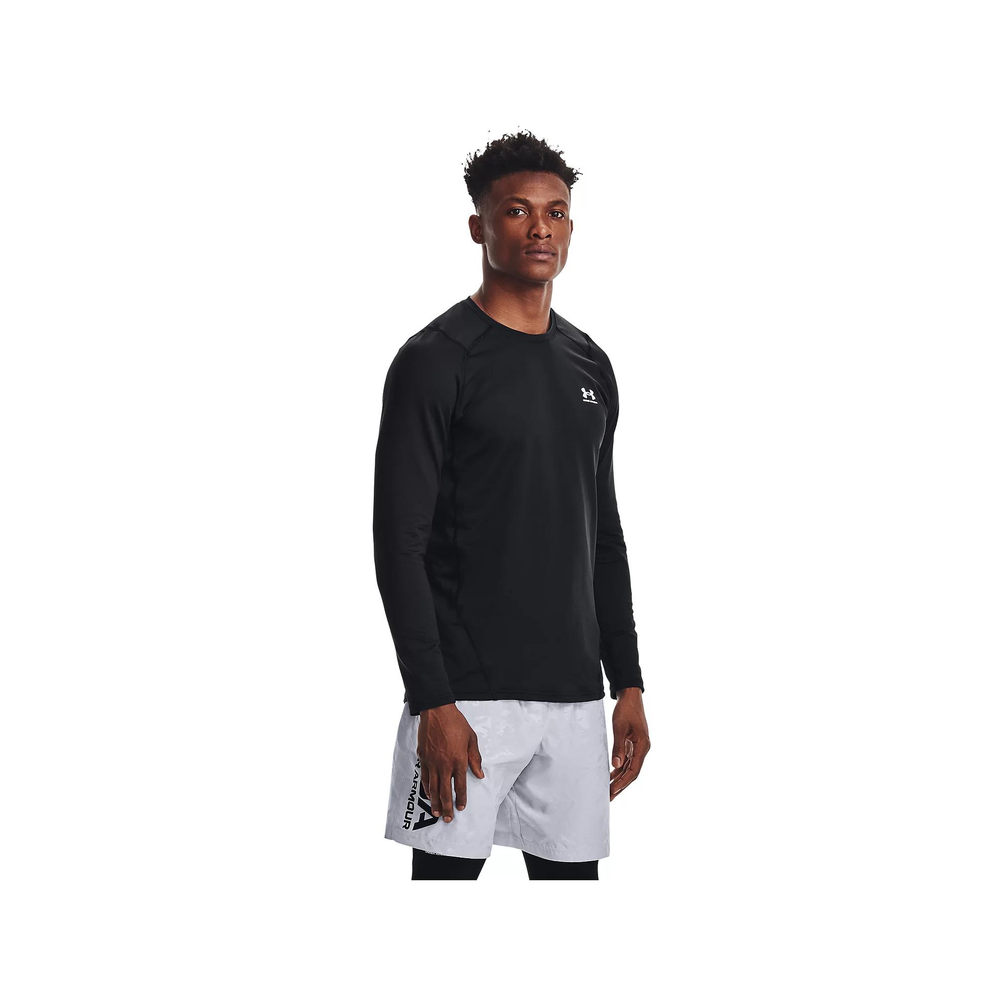Big & Tall Under Armour ColdGear® Fitted Crew, Men's,  Product Image