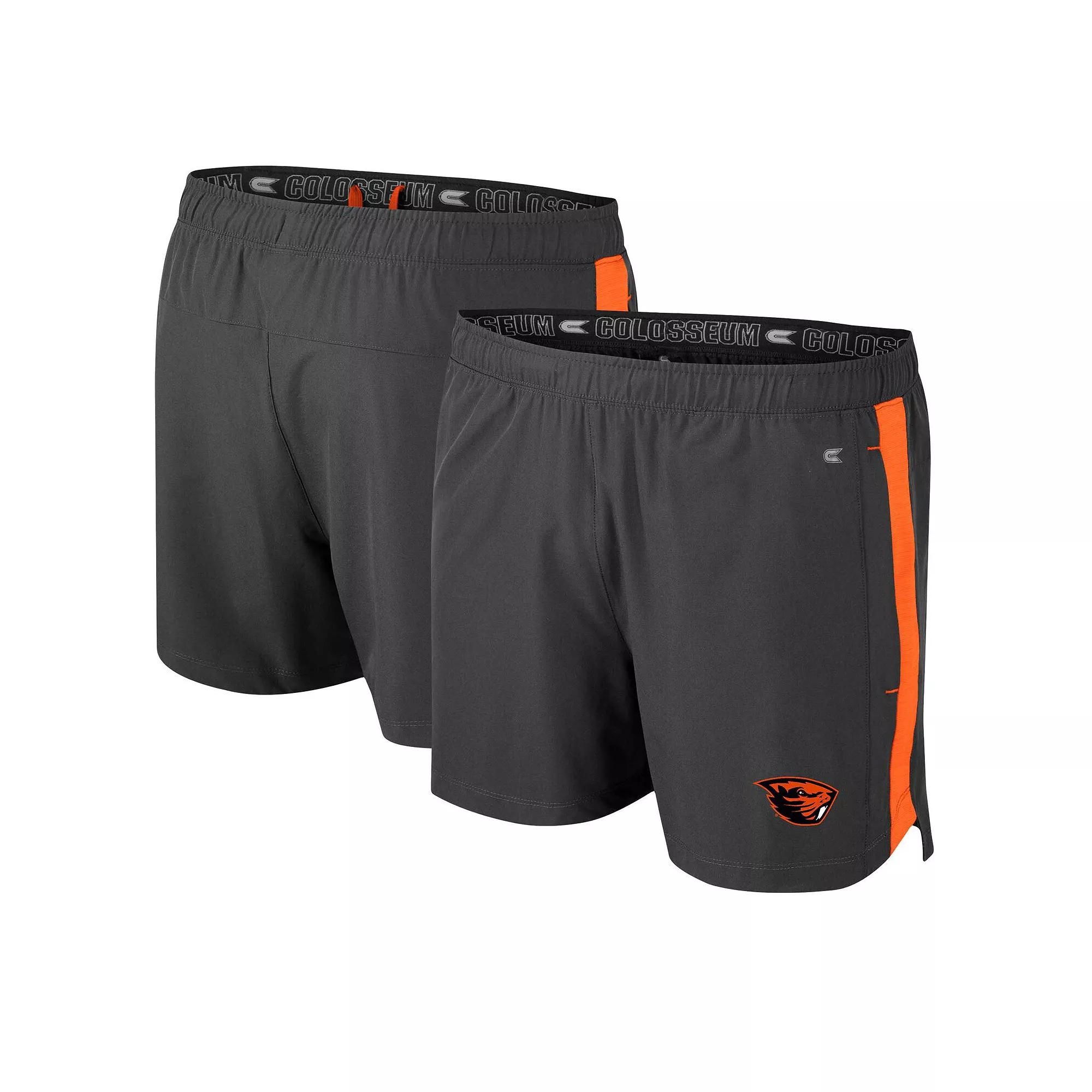 Men's Colosseum Charcoal Pitt Panthers Langmore Shorts, Size: XL Product Image