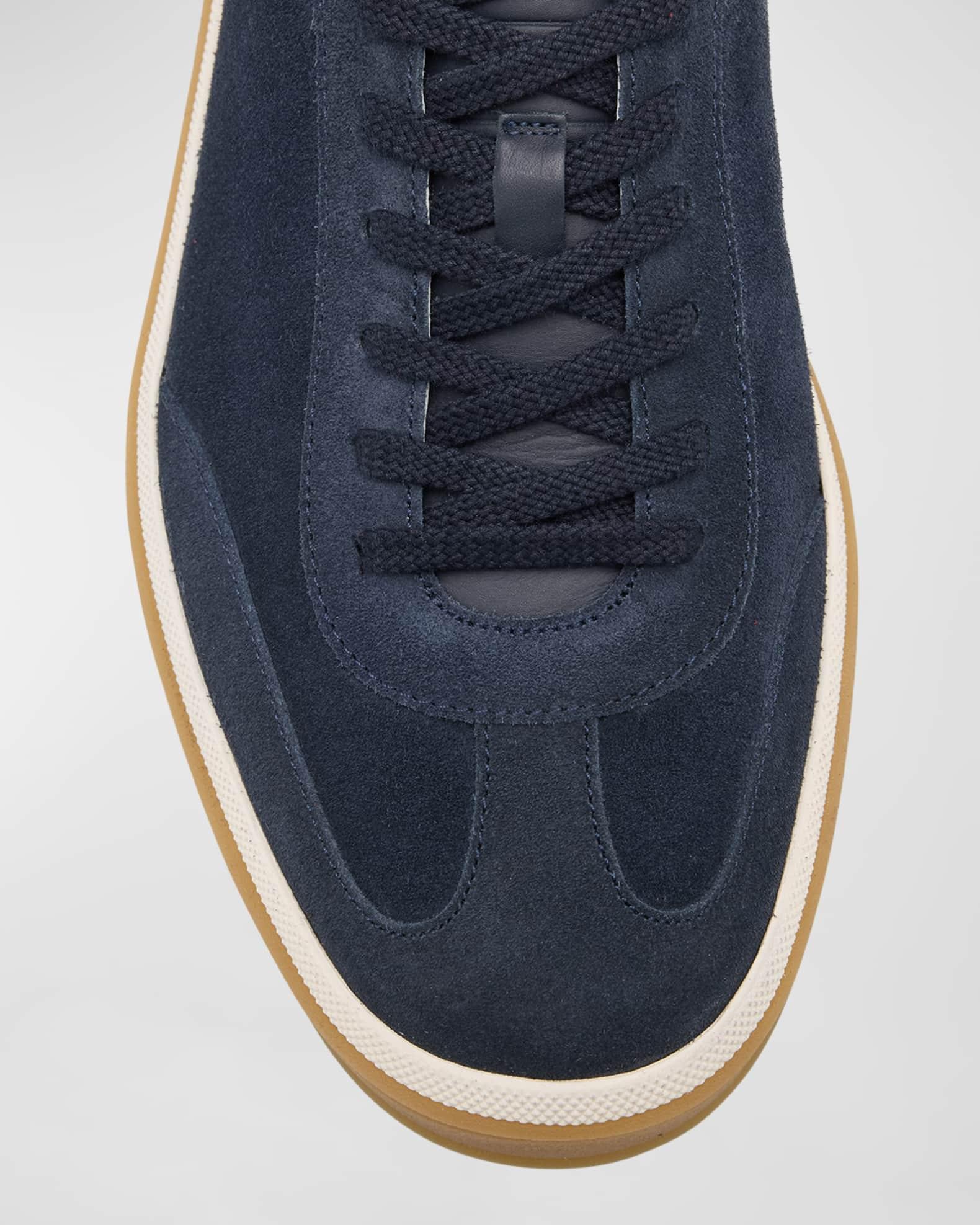 Men's Tennis Walk Suede Low-Top Sneakers Product Image