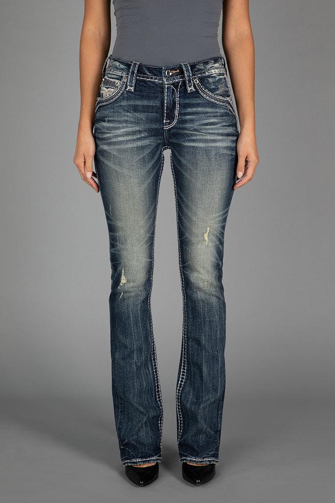 Leila Bootcut Jeans Product Image