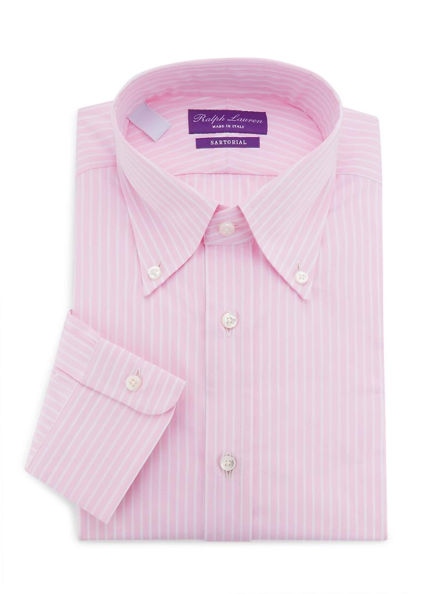 Mens Striped End-On-End Shirt Product Image