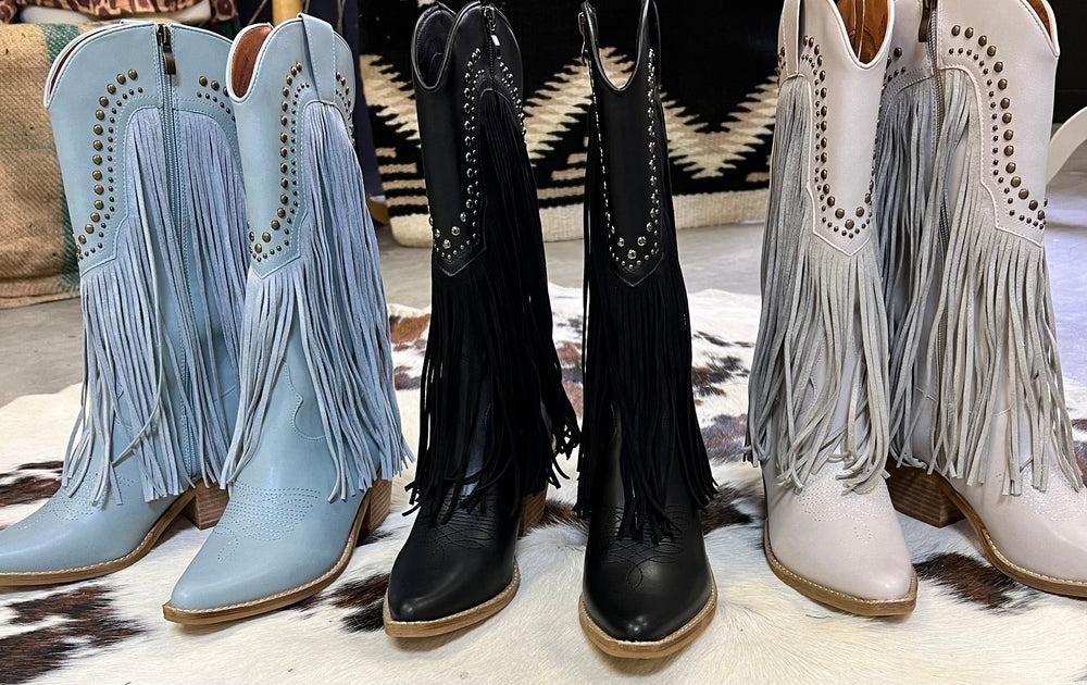 Beastly Fringe Boots* Product Image