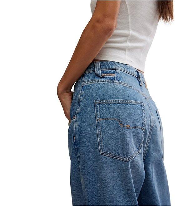 Free People We The Free Eden High Rise Slouchy Denim Flare Jeans Product Image