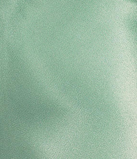 Morgan & Co. Sleeveless Spaghetti Strap Satin Rhinestone Trim Dress Product Image