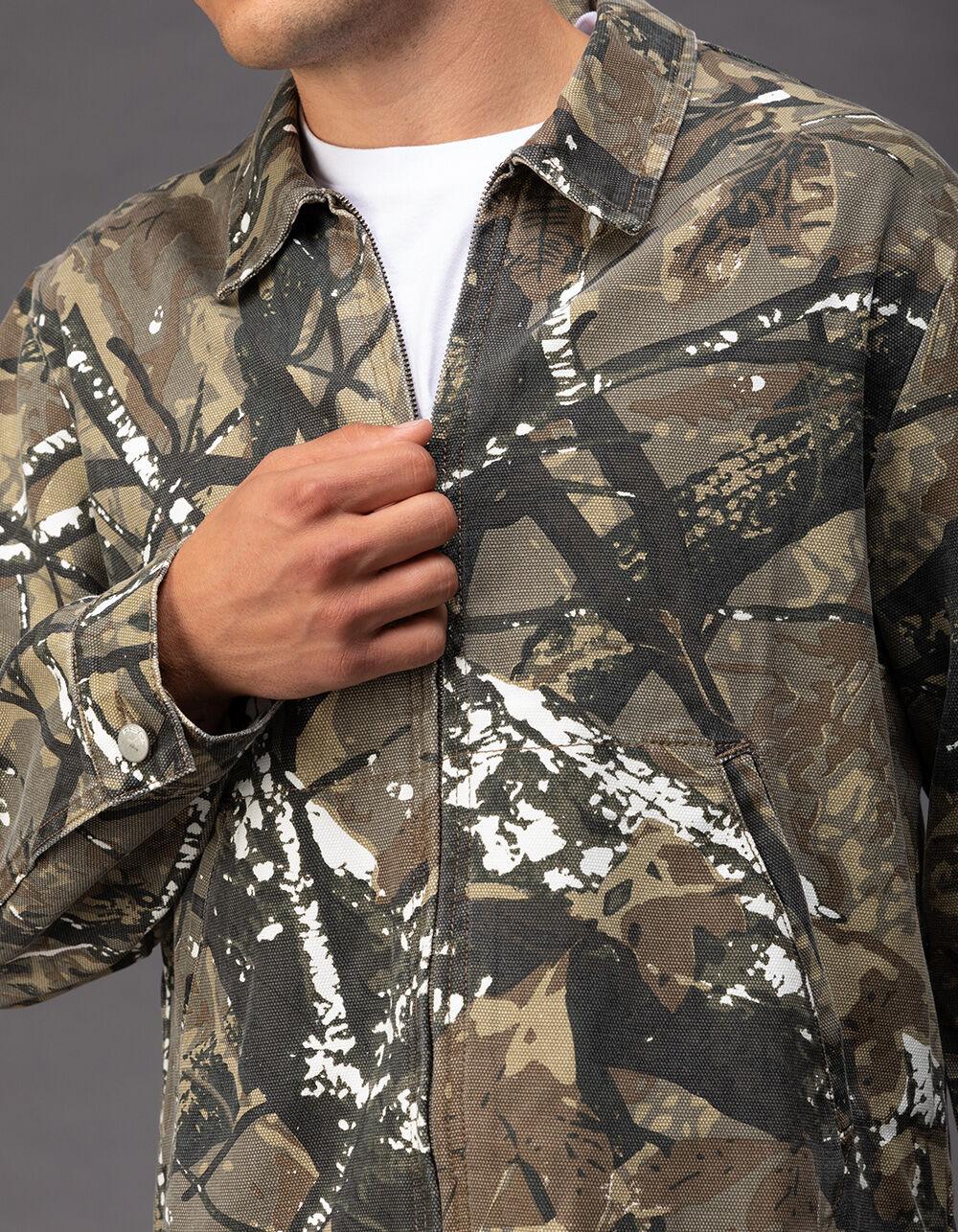 RSQ Mens Camo Canvas Workwear Jacket - CAMO Product Image