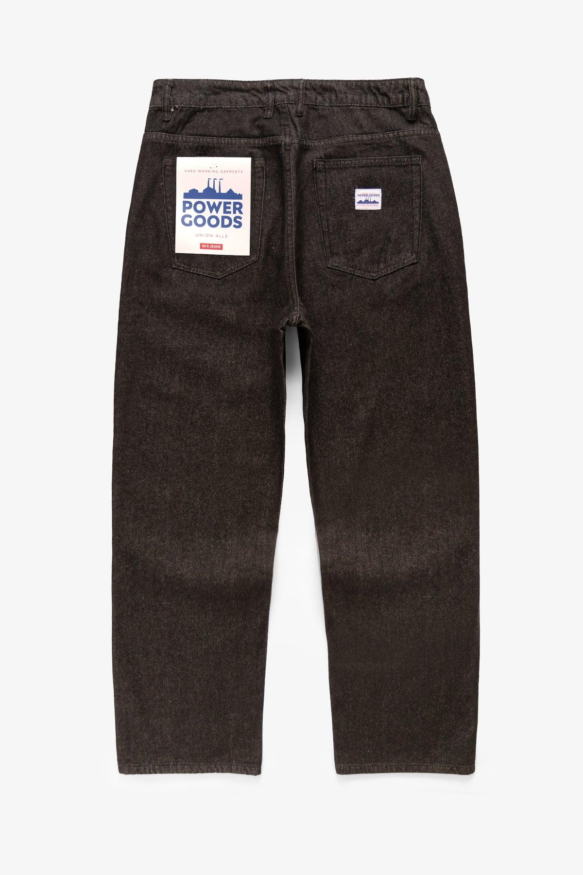 Power Goods - 90's Jeans - Washed Black Product Image