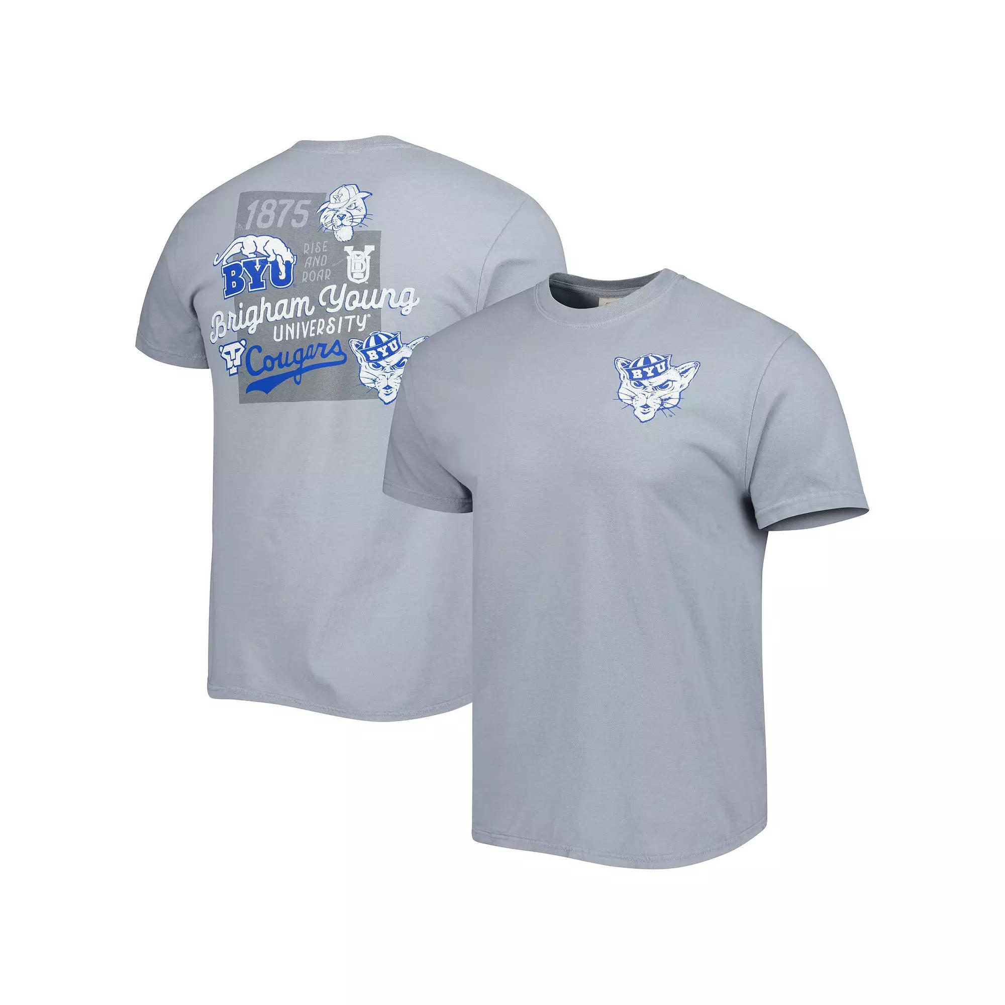 Men's Graphite BYU Cougars Vault State Comfort T-Shirt, Size: 2XL, Dark G Product Image