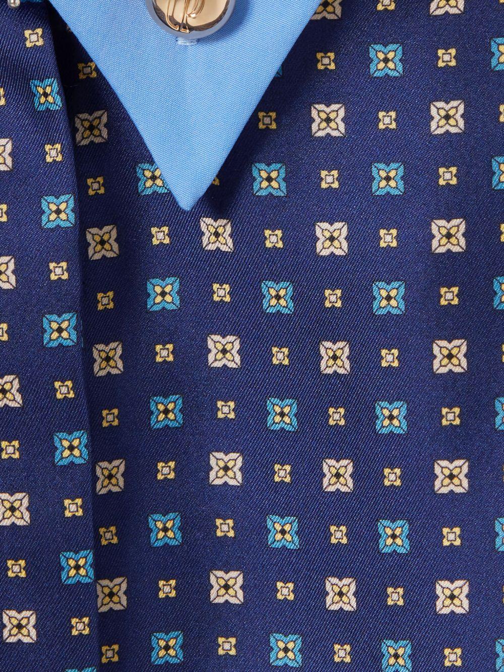 silk printed shirt Product Image