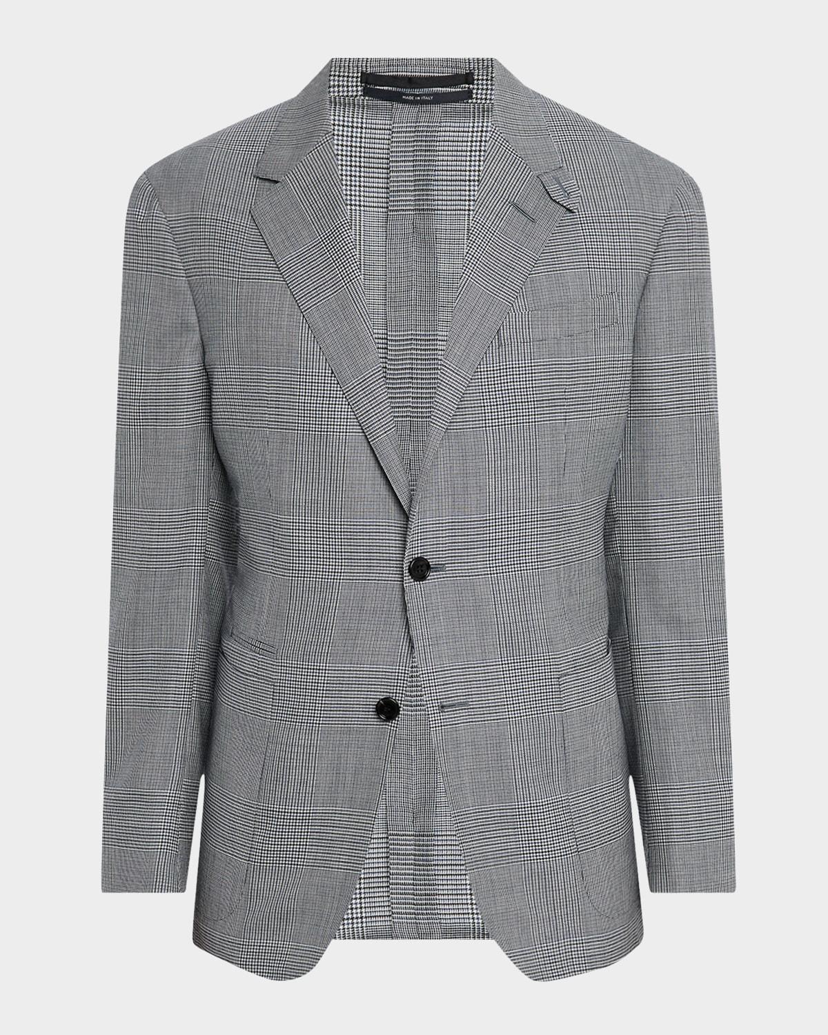 Men's Merino Wool Glen Plaid Cavendish Sport Coat Product Image