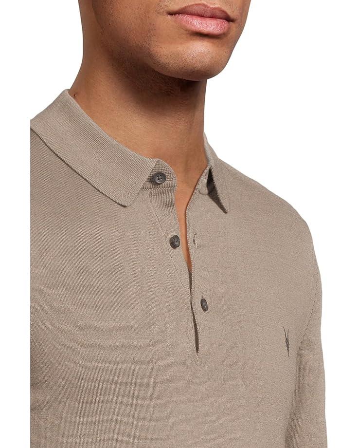 Men's AllSaints Mode Merino Short Sleeve Polo Product Image
