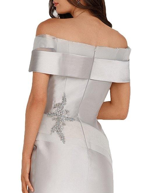 Terani Couture Beaded Off-the-Shoulder Mermaid Gown Product Image