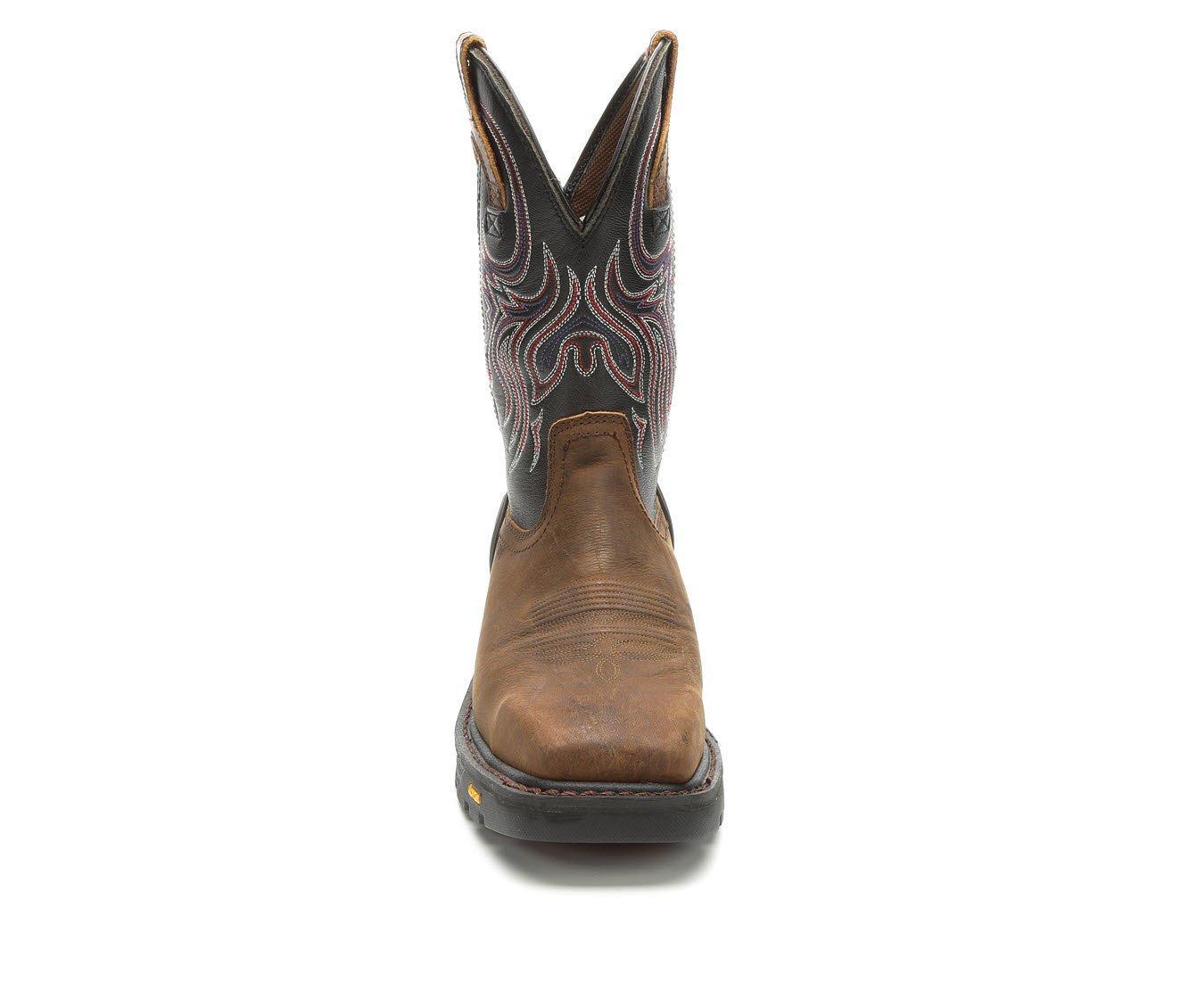 Men's Justin Boots Commander Steel Toe Cowboy Boots Product Image