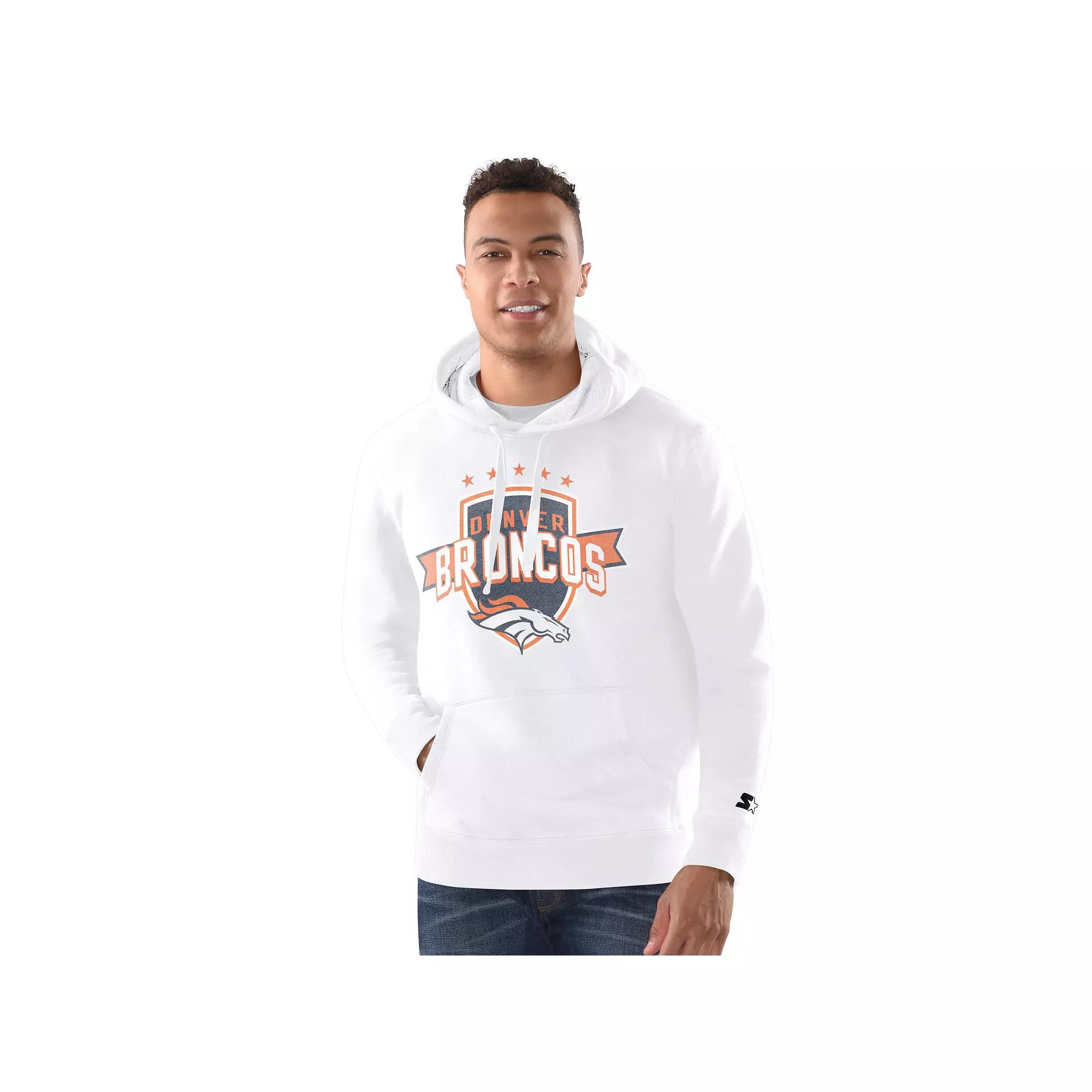 Men's Starter White San Francisco 49ers Vintage Pullover Hoodie,  Product Image