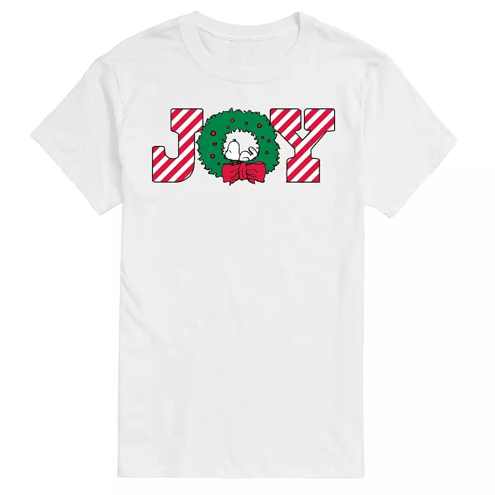 Men's Peanuts Joy Wreath Tee,  Product Image
