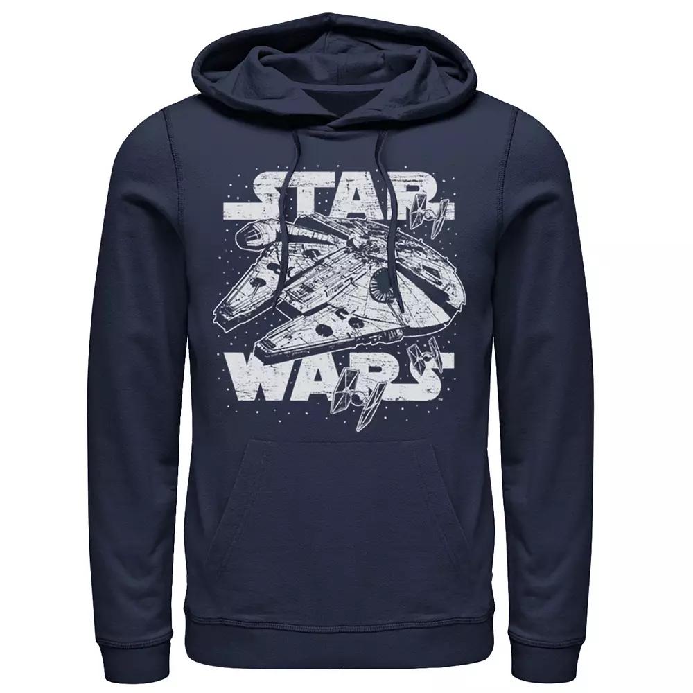 Men's Star Wars Millennium Falcon Hyperdrive Hoodie,  Product Image