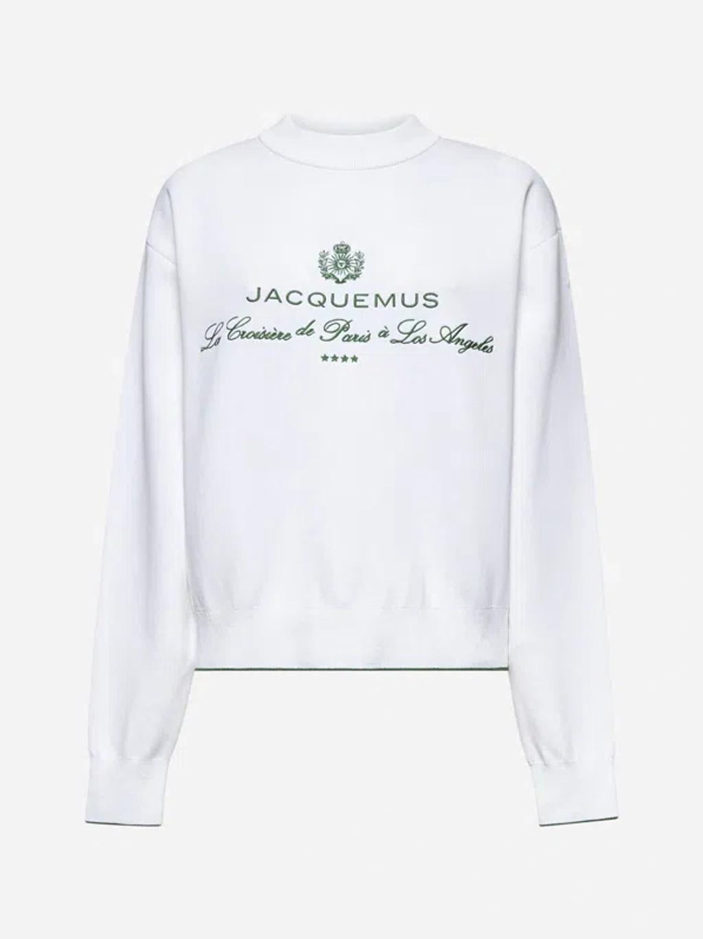 logo-embroidered sweatshirt Product Image