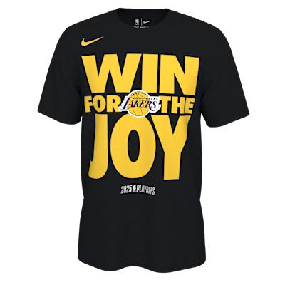 Los Angeles Lakers Playoff Mantra 2025 Nike Men's NBA T-Shirt Product Image
