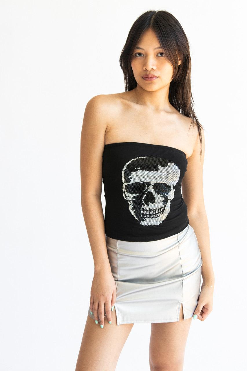 Crystal Skull Tube Top Product Image