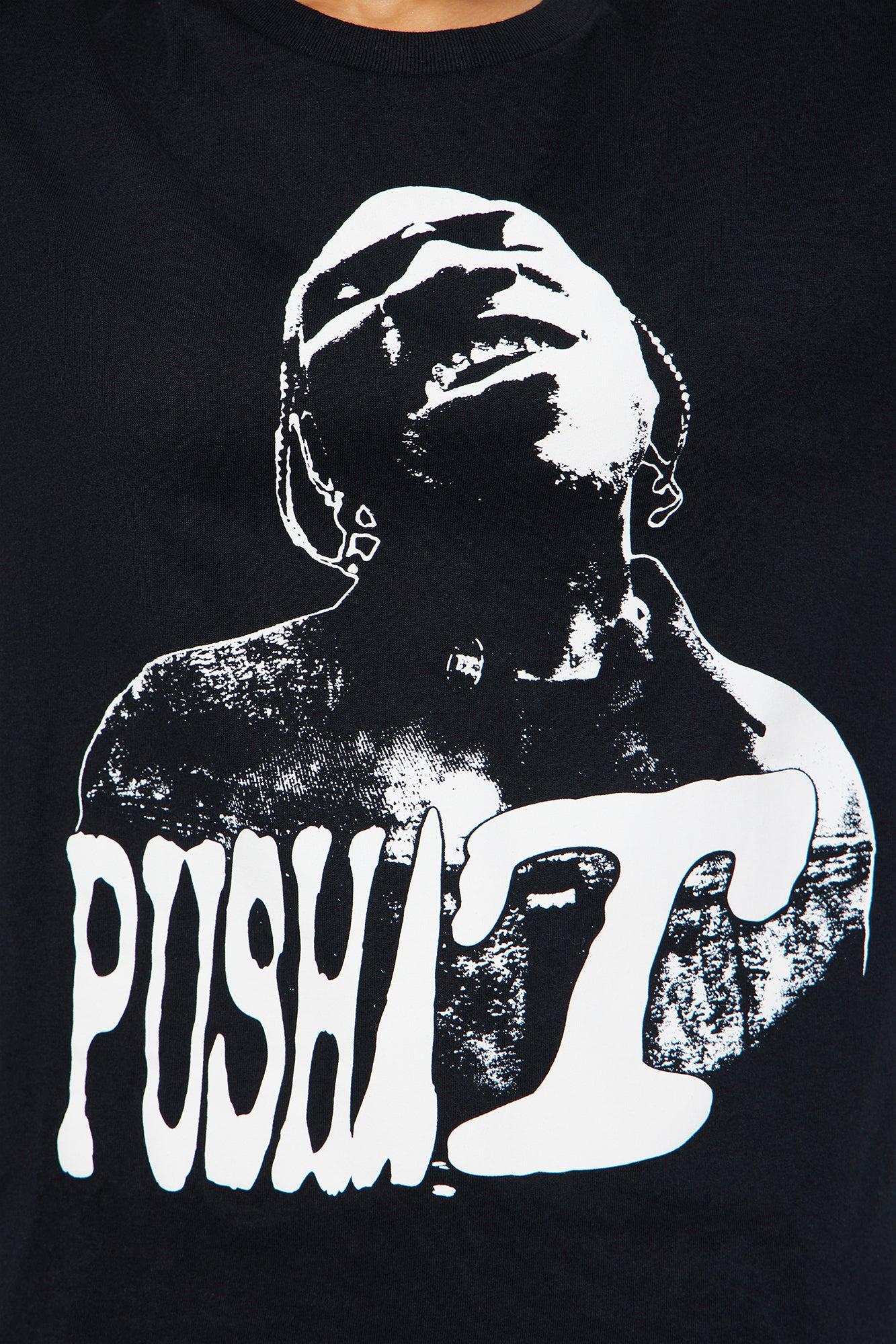 Pusha T Oversized Tee - Black Product Image