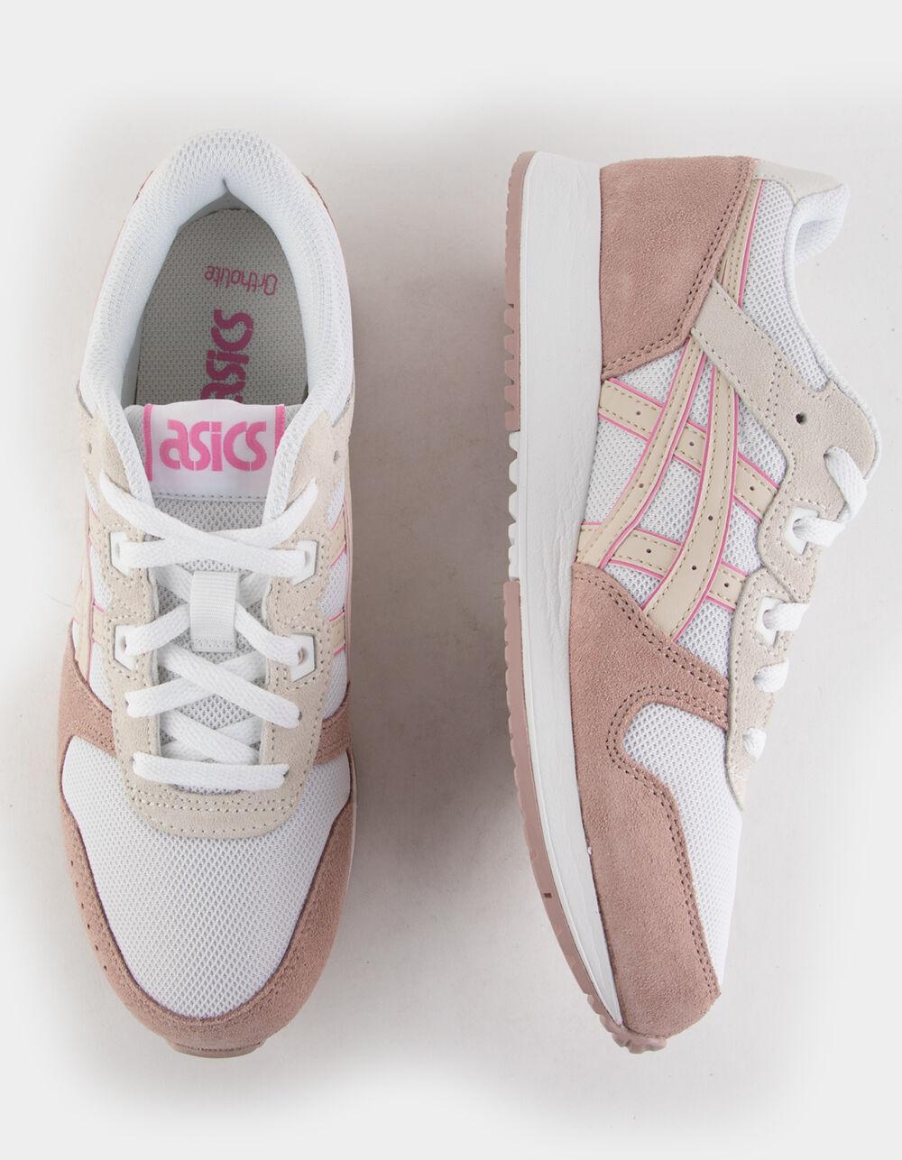 ASICS Lyte Classic Womens Shoes - WHT/PNK Product Image