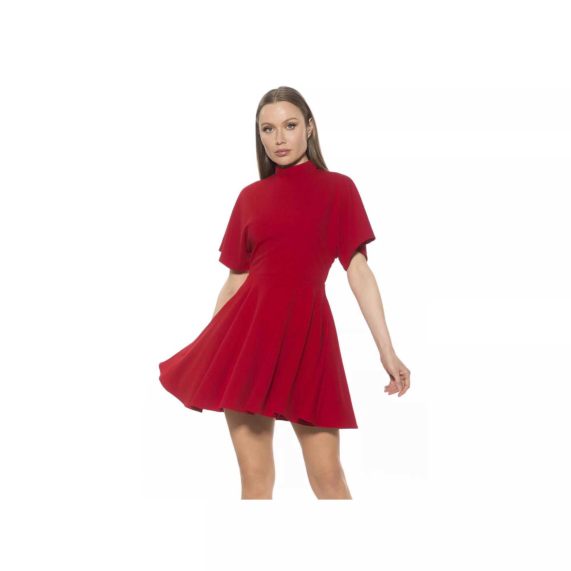 Women's ALEXIA ADMOR Dolman Fit & Flare Mini Dress,  Product Image