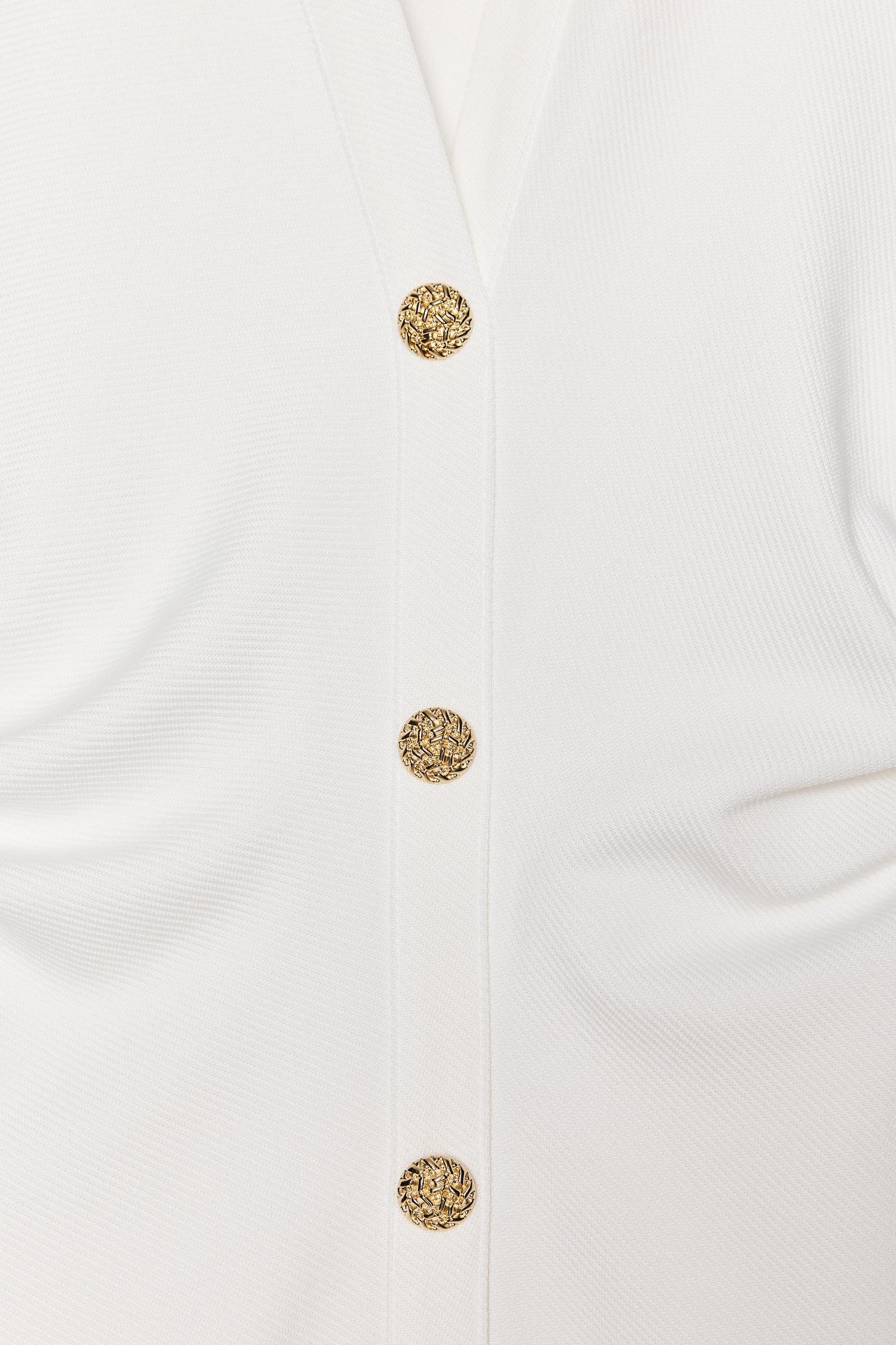 PIQUÉ SHIRT DRESS Product Image