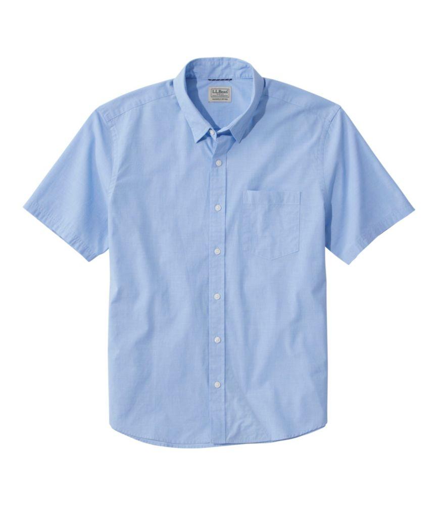 Men's Comfort Stretch Performance® Shirt, Short-Sleeve, Slightly Fitted Untucked Fit Product Image