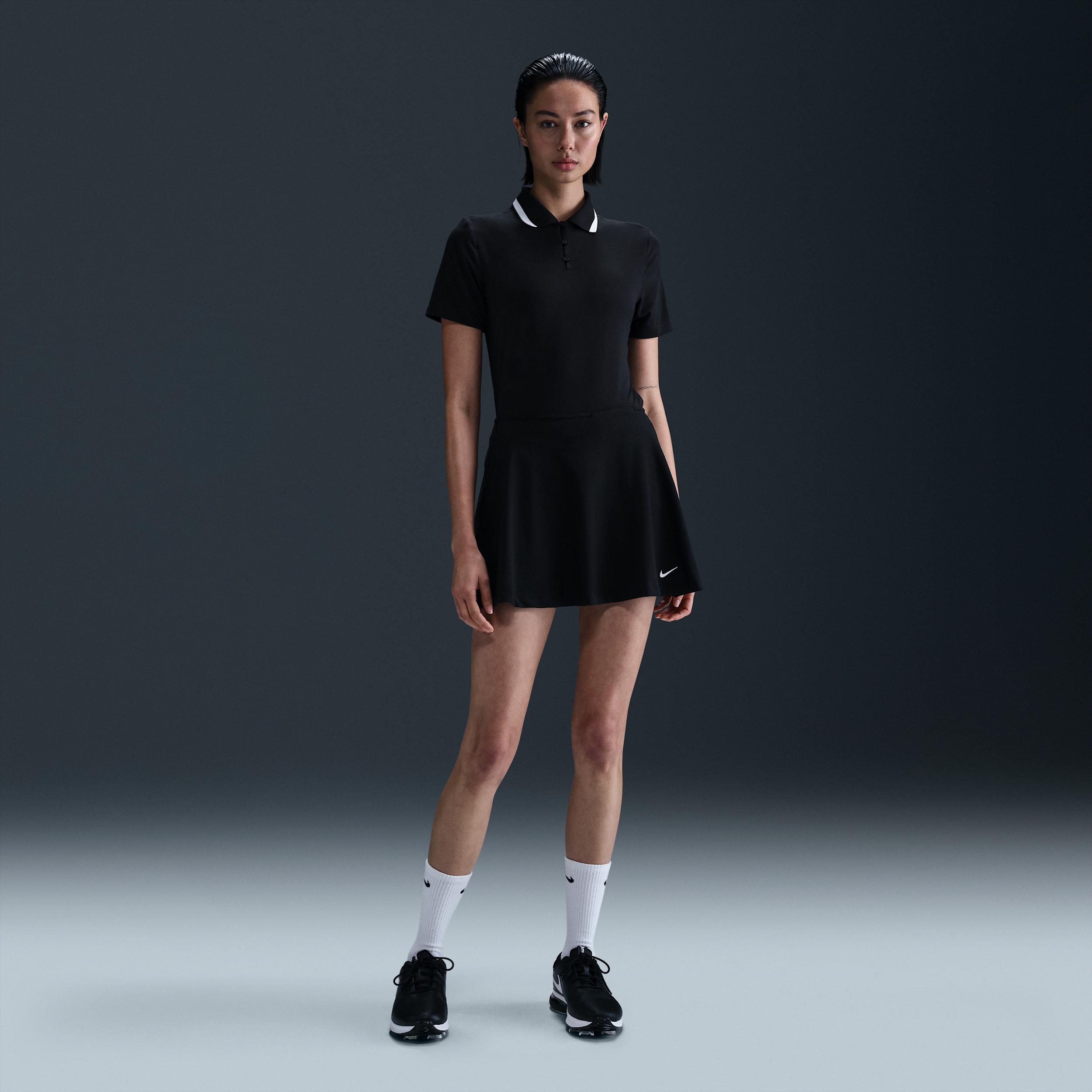 Nike Womens Tour Dri-FIT Short-Sleeve Golf Polo | FZ6297-100 Product Image