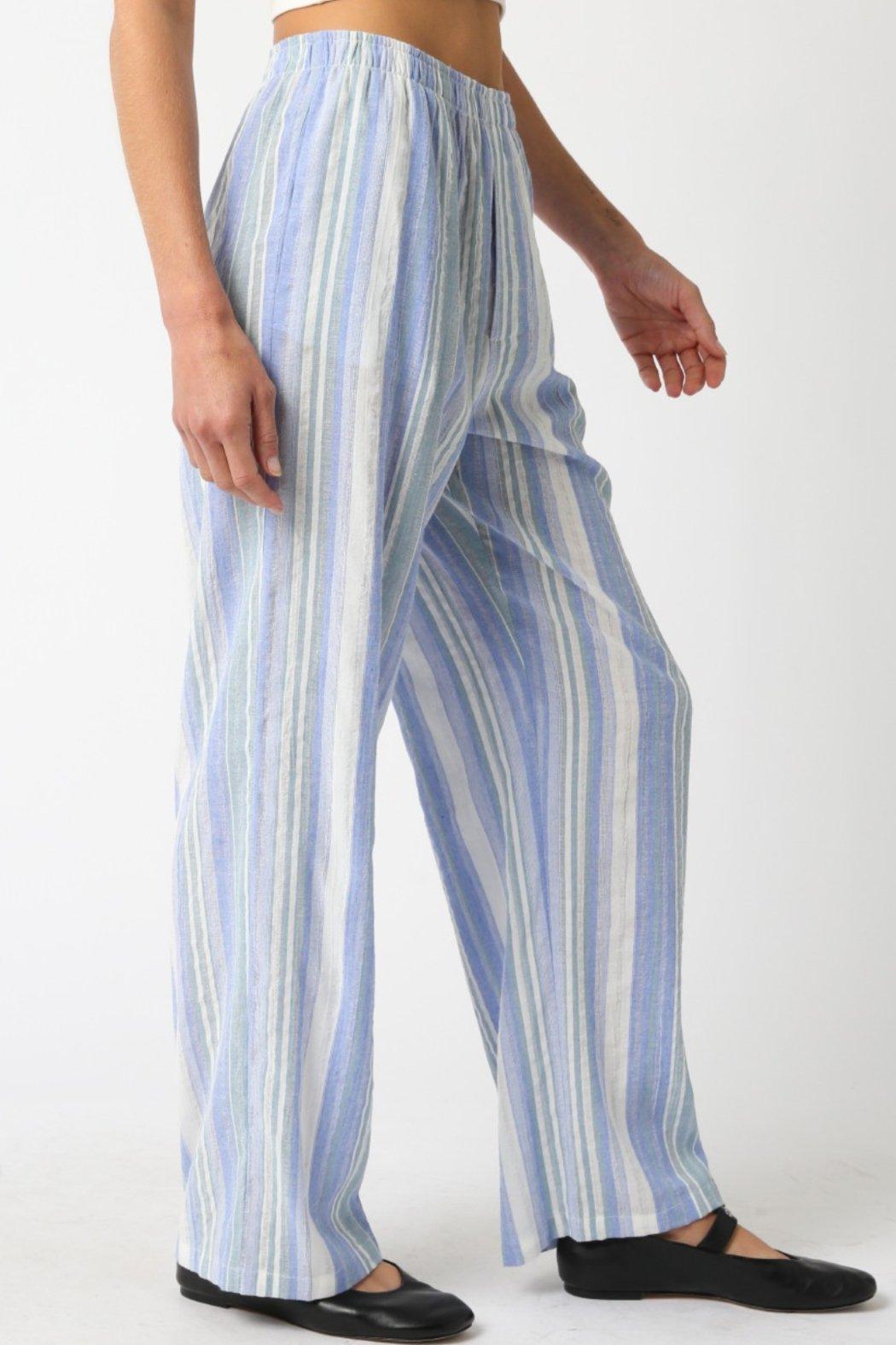 Stripe Beach Pants Product Image