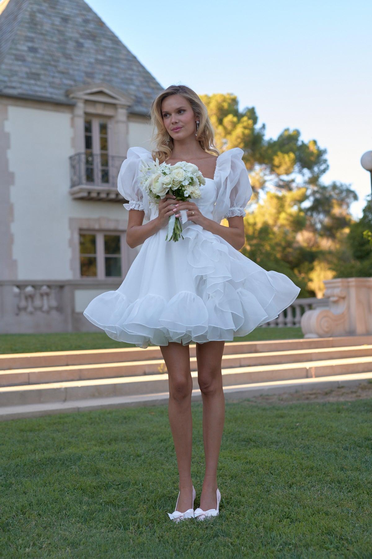 The Ivory Bebe Bloom Dress Product Image