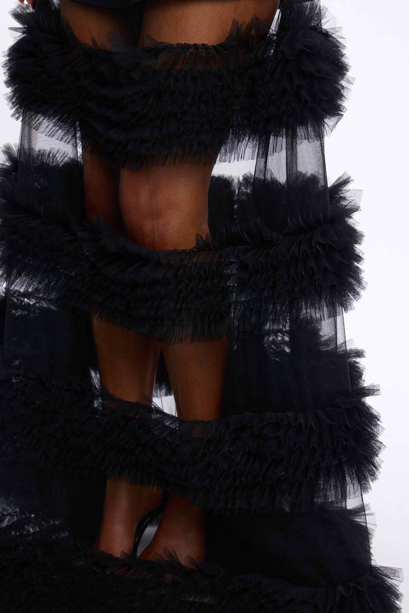 She's a Doll Ball Gown - Black Female Product Image