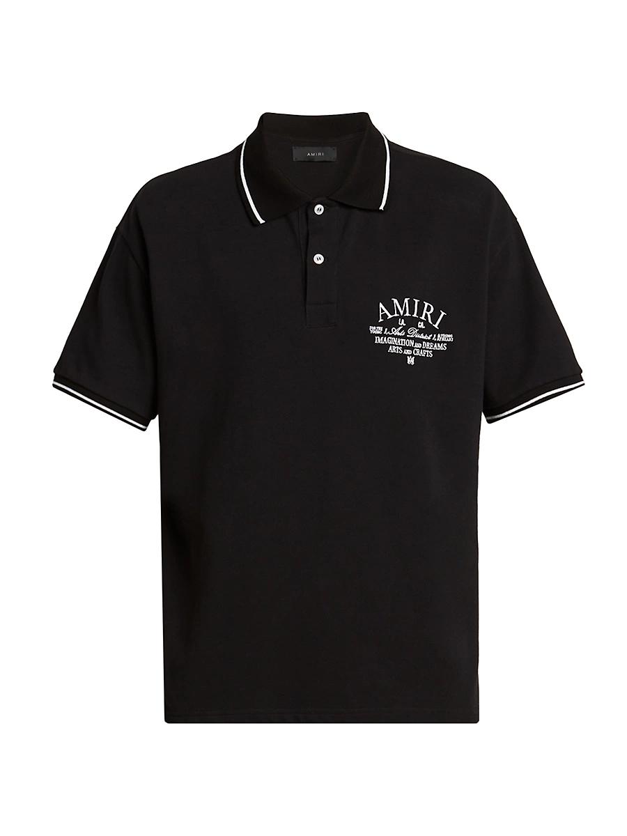 Mens Arts District Cotton Polo Shirt Product Image