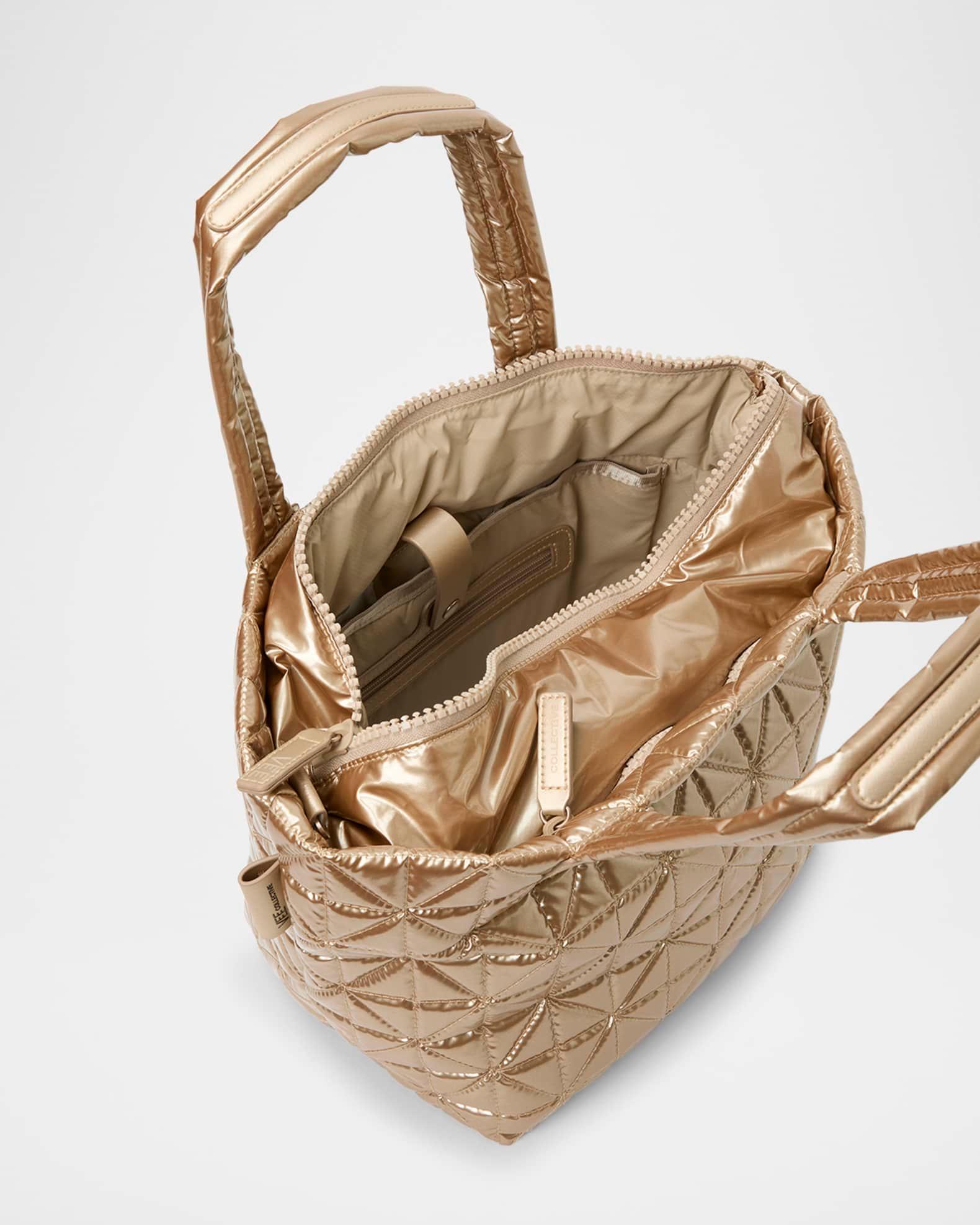 Small Metallic Quilted Tote Bag Product Image