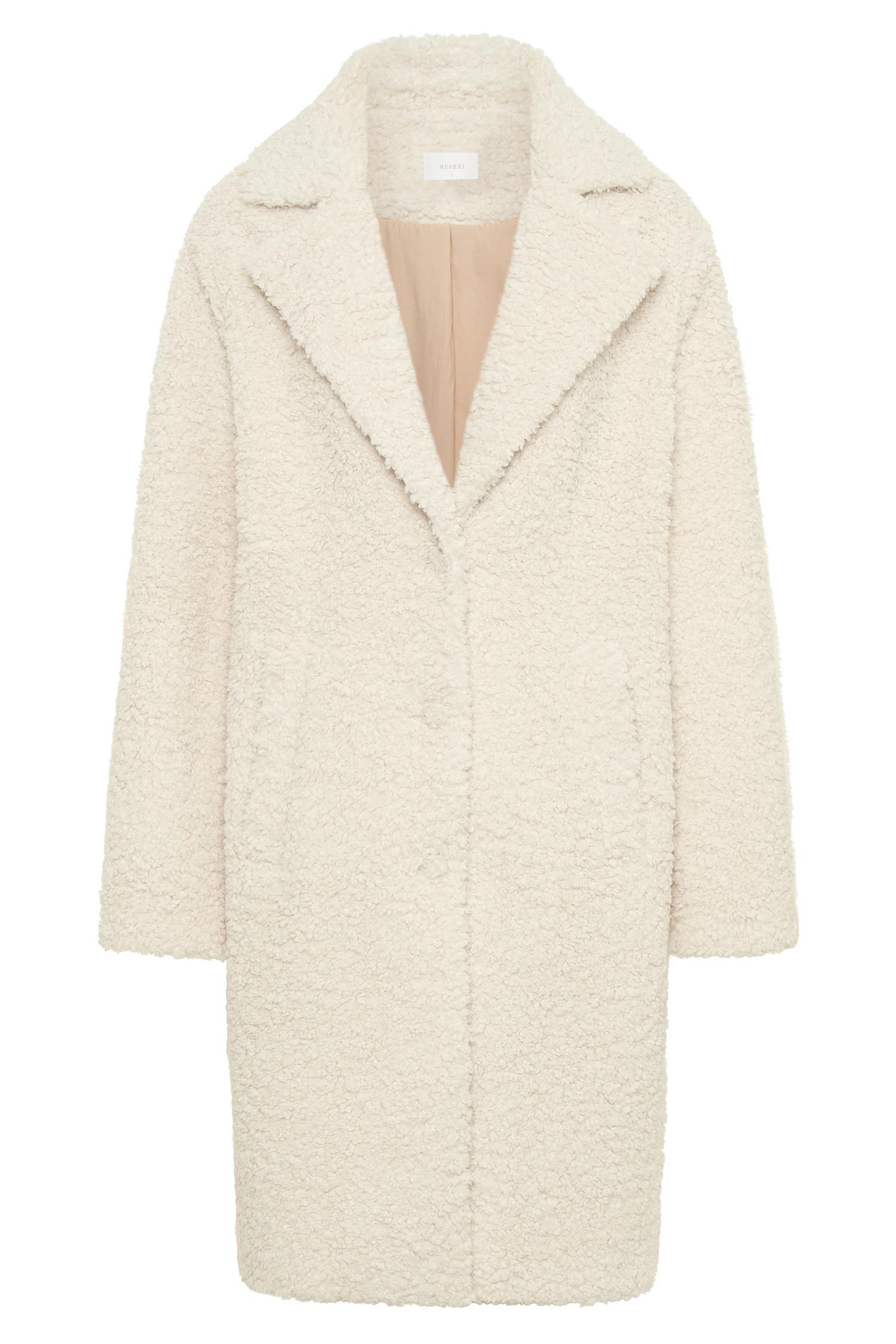 Izzy Boucle Coat - Cream Product Image