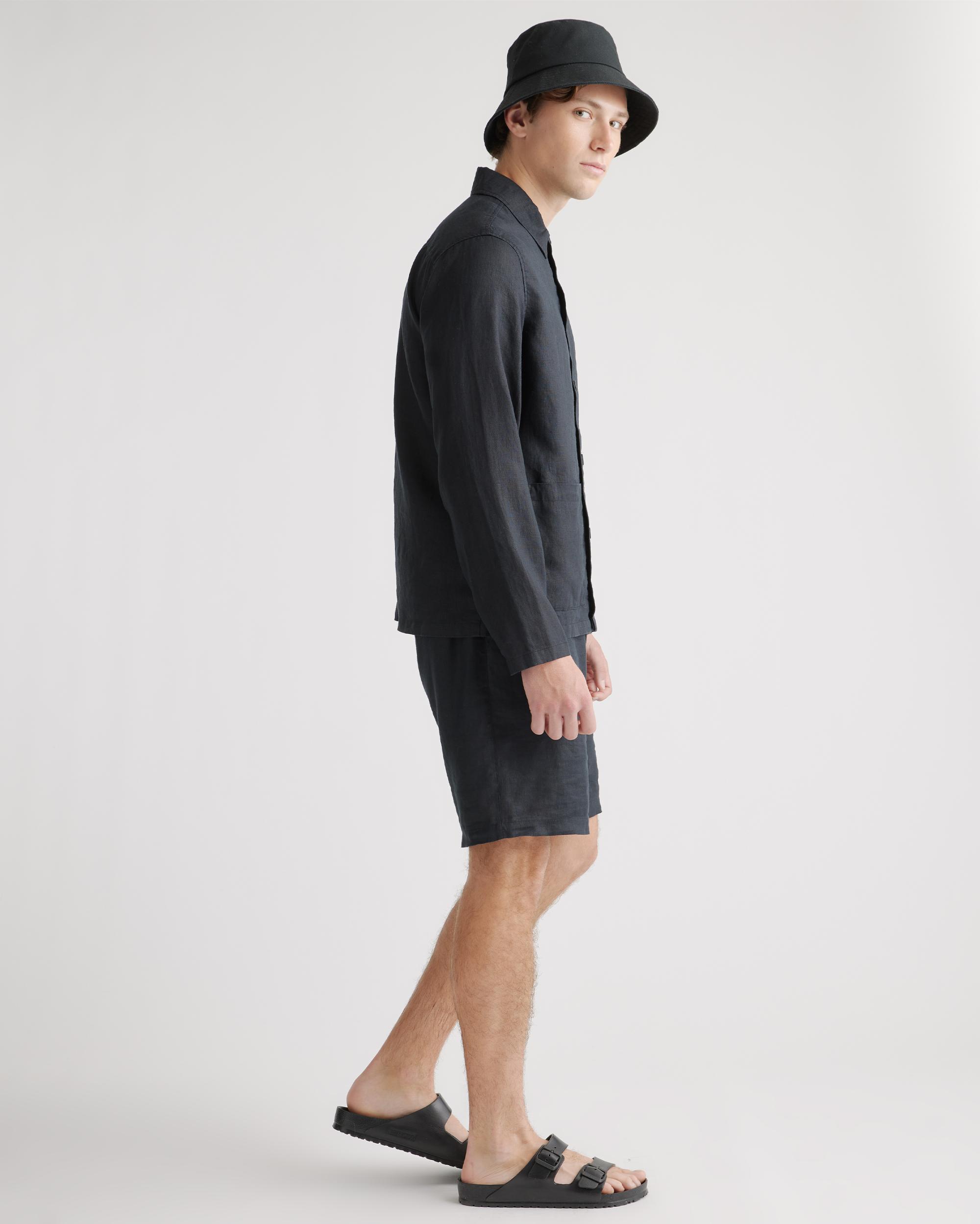 Quince | Men's 100% European Linen Chore Jacket Product Image