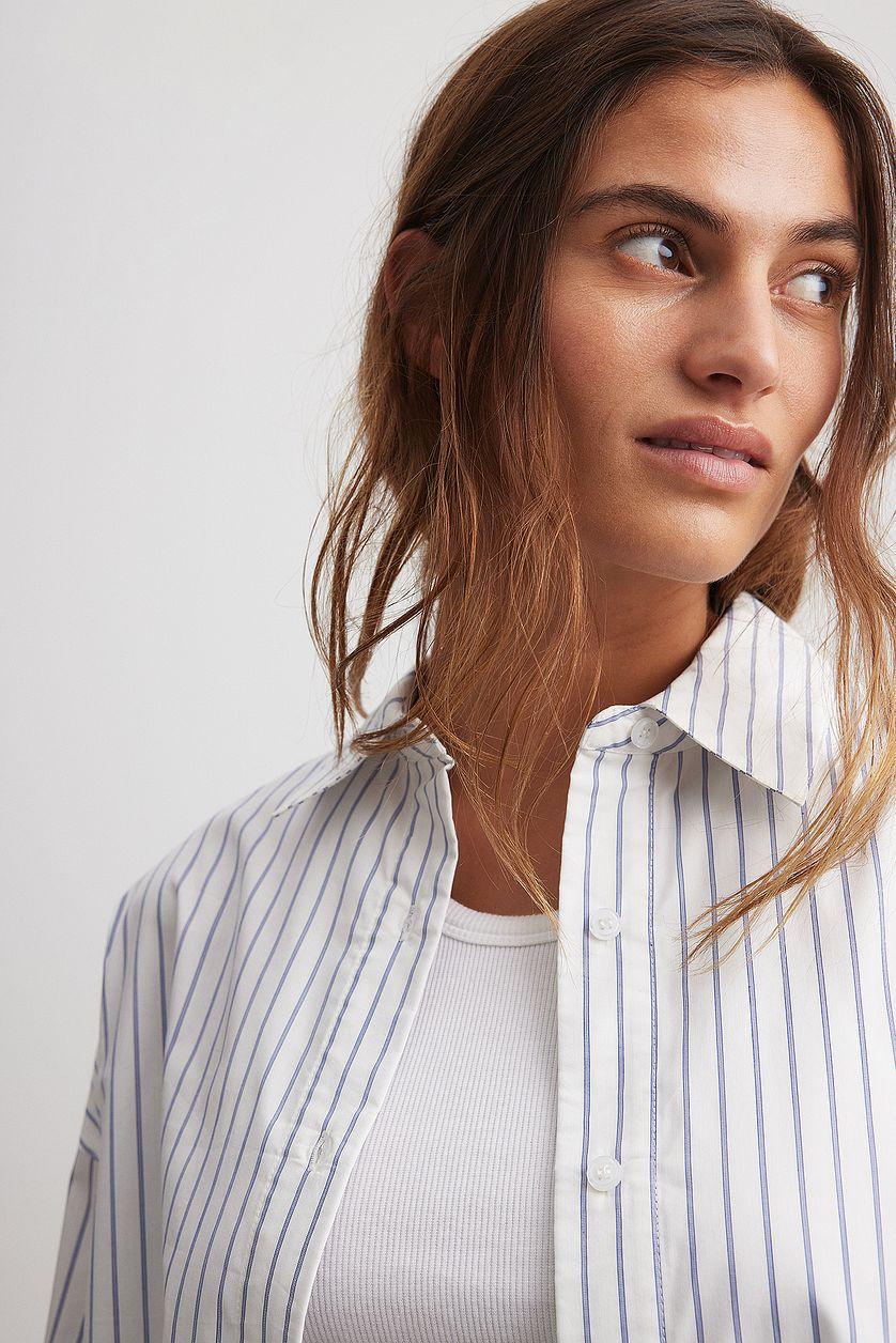 Oversized LS Cotton Shirt Product Image