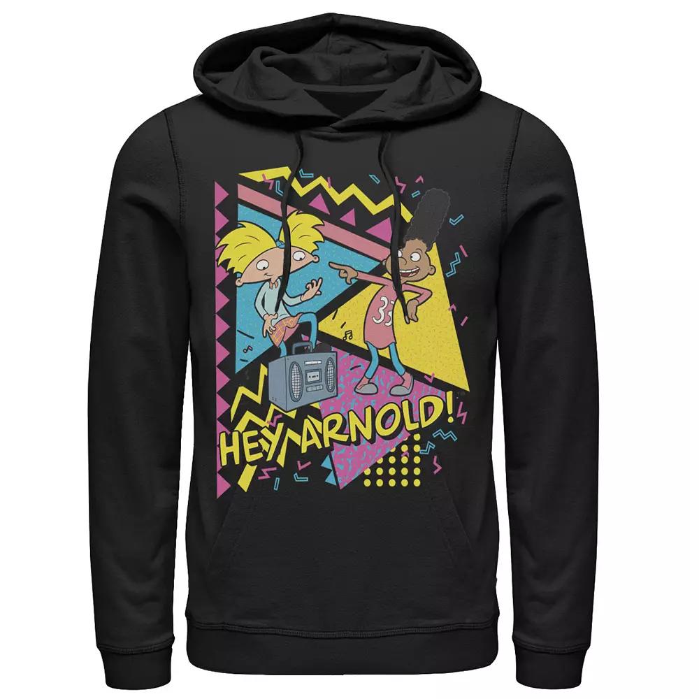 Men's Nickelodeon Hey Arnold Gerald Best Friends Boombox Hoodie,  Product Image