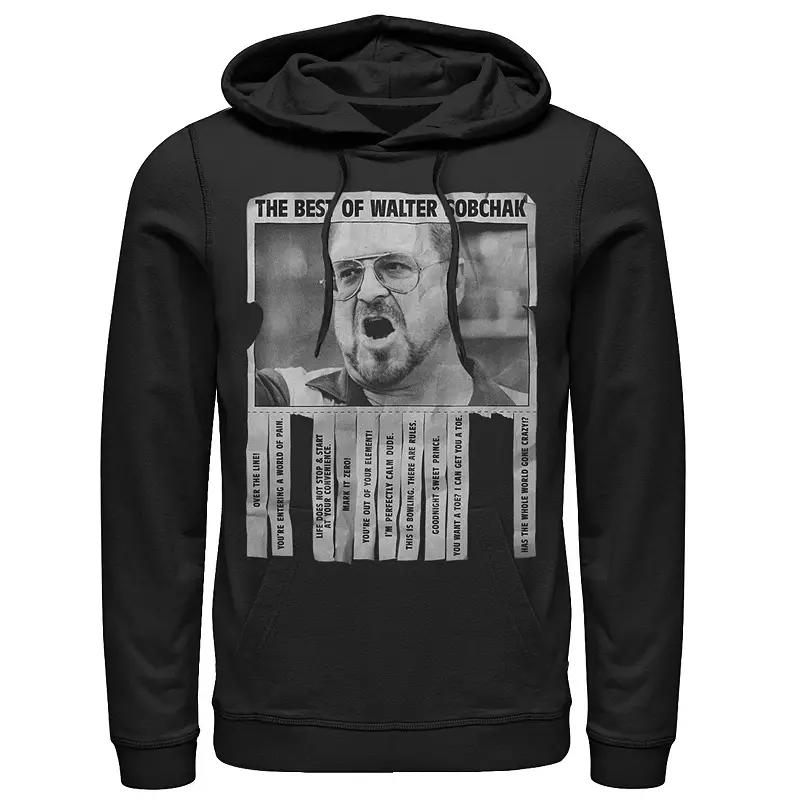 Men's Big Lebowski Walter Best Of Quotes Flyer Hoodie,  Product Image