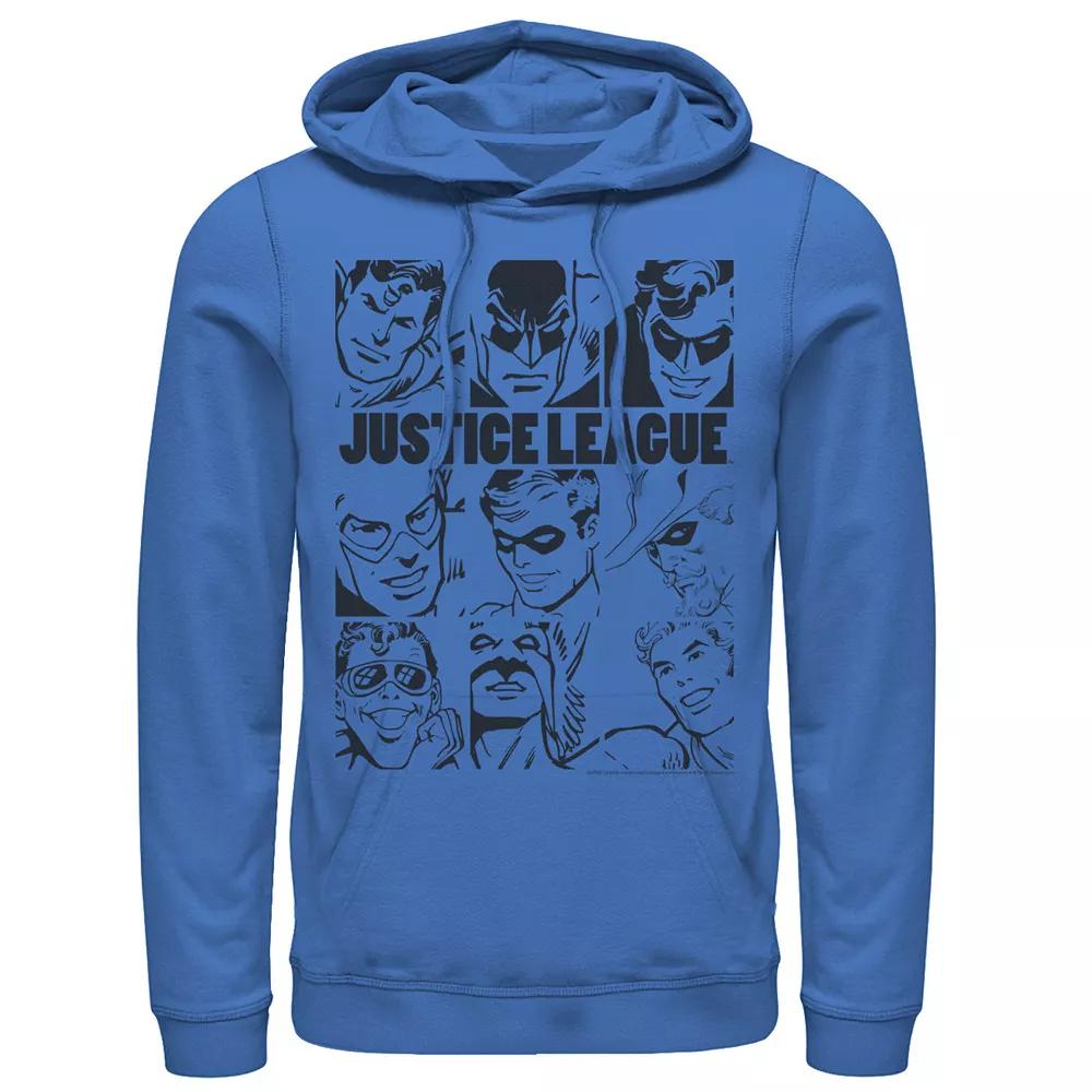 Men's DC Comics Justice League Group Shot Panel Poster Hoodie,  Product Image