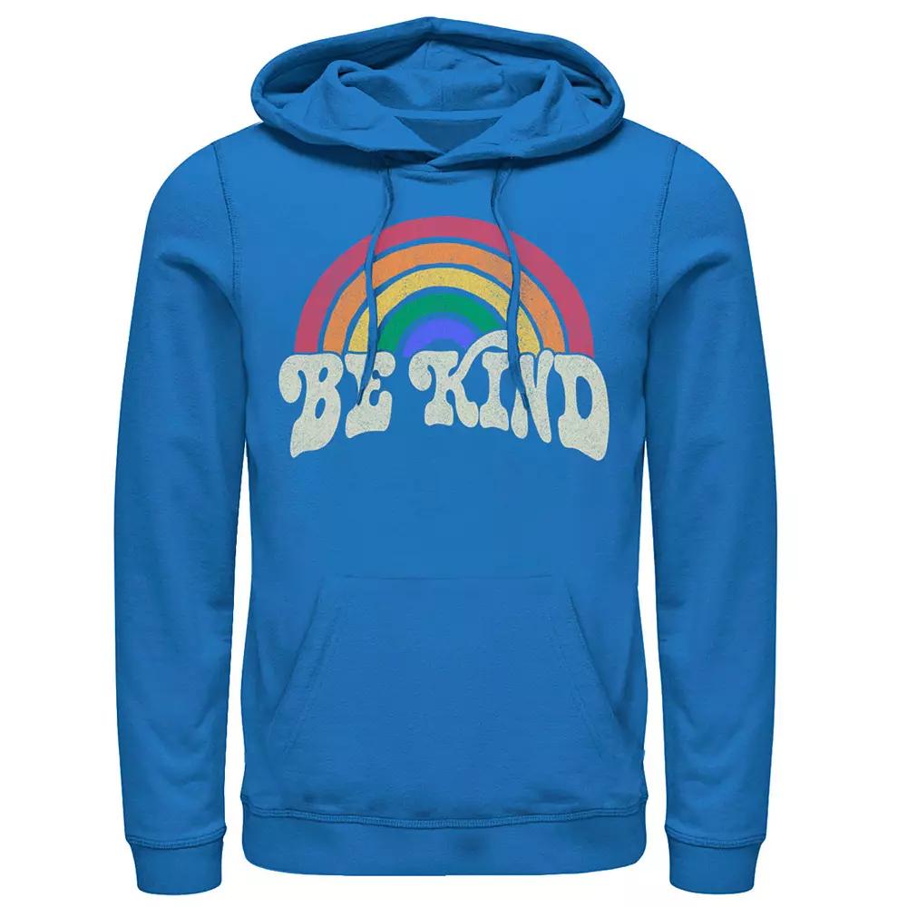 Men's Fifth Sun Be Kind Retro Rainbow Hoodie,  Product Image