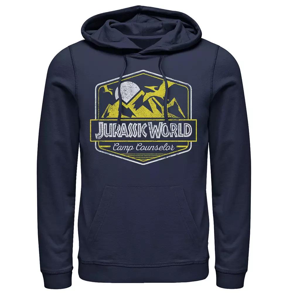 Men's Jurassic World Camp Counselor Emblem Hoodie,  Product Image