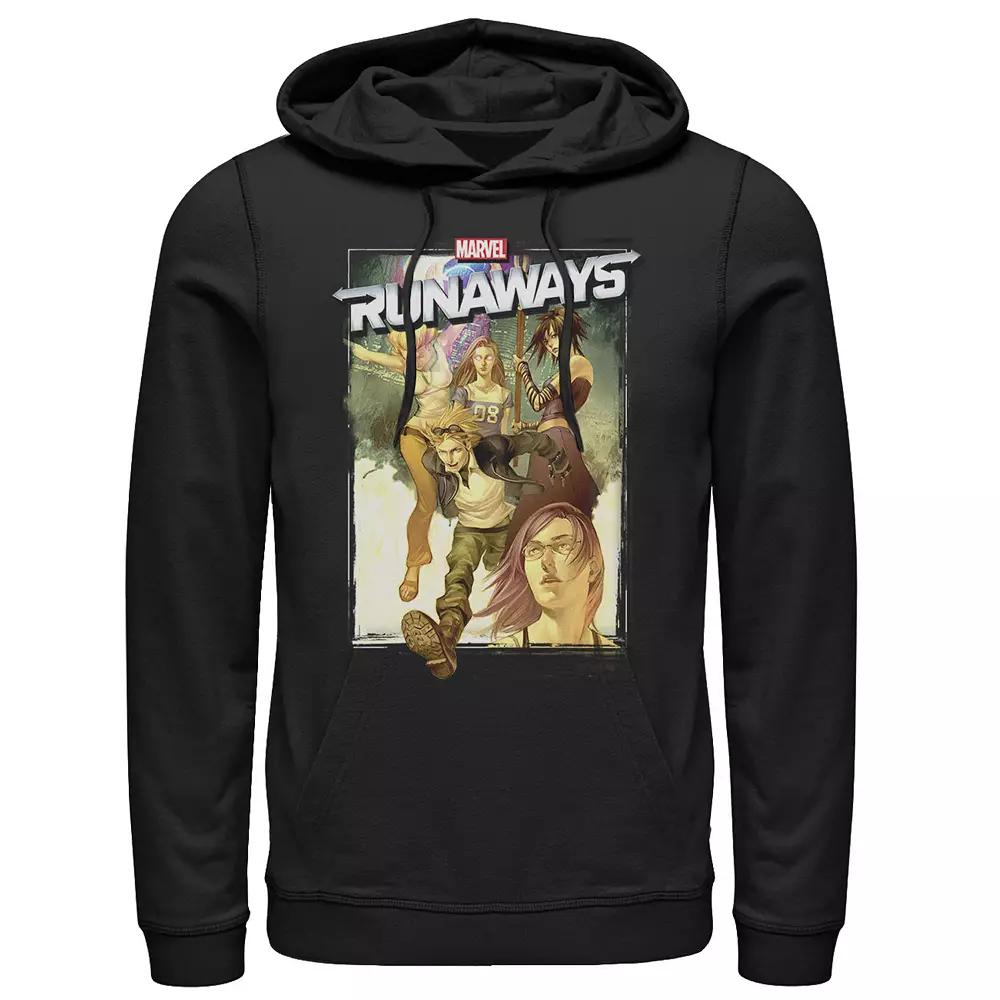Men's Marvel Runaways Group Poster Graphic Hoodie,  Product Image